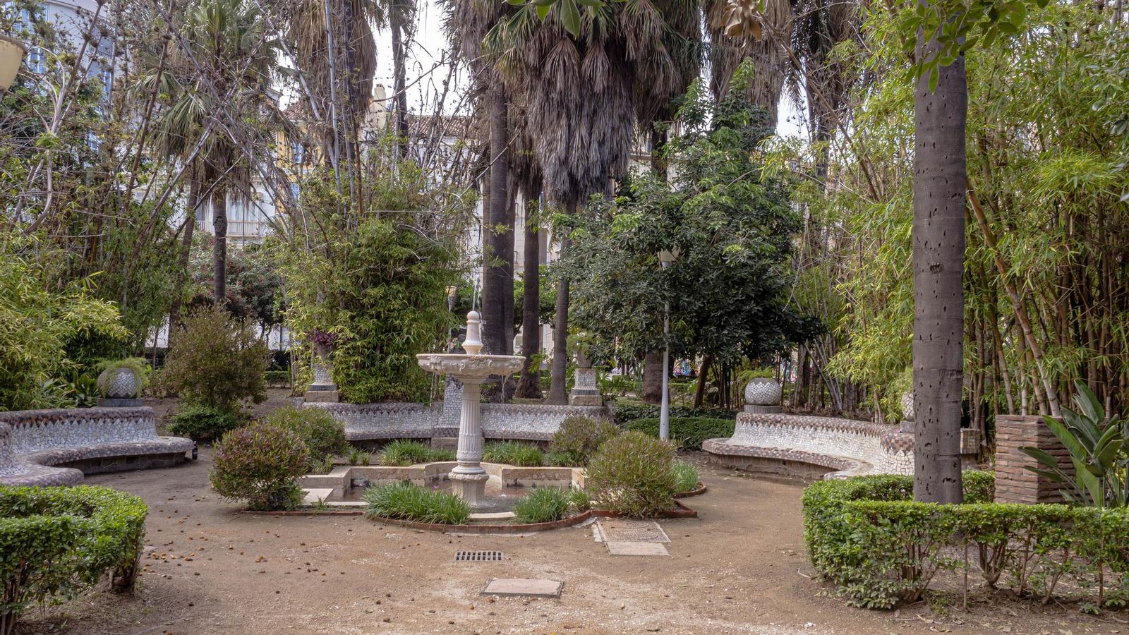 Otra parte del Parque de Málaga.