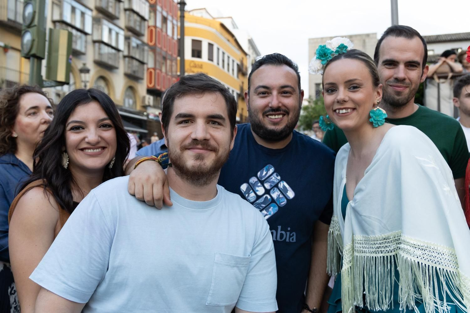 Así ha procesionado la Virgen de la Capilla por Jaén en su día grande.