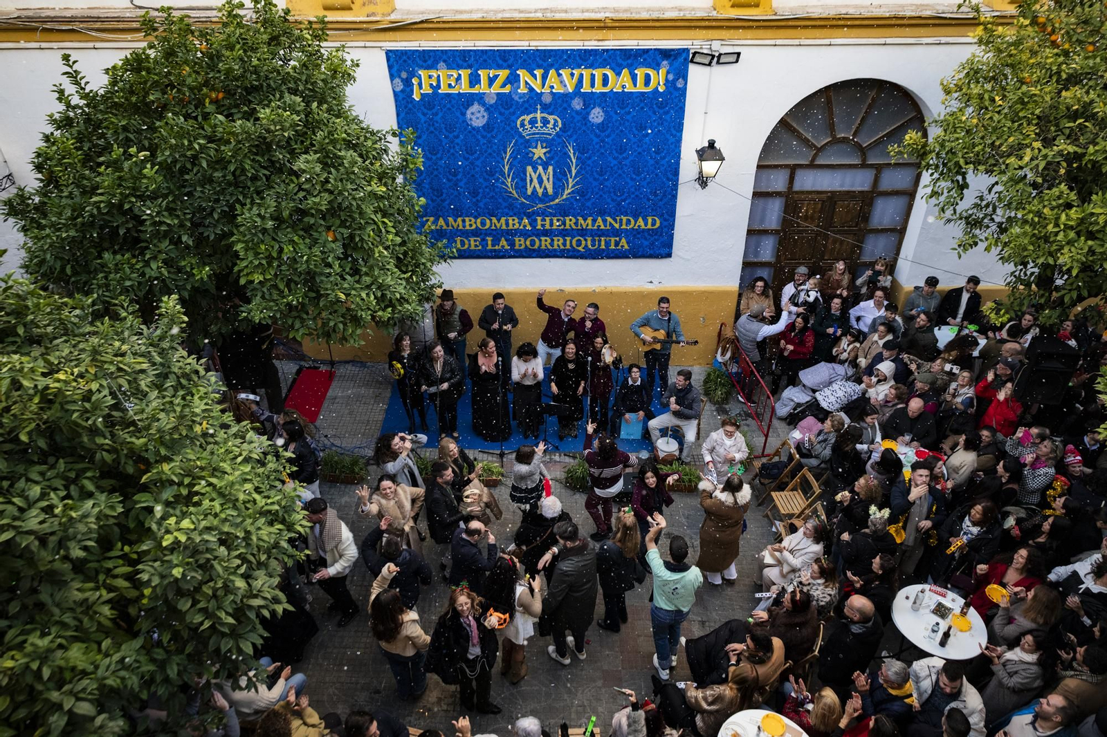 Imágenes de zambombas del día 20 de diciembre en Jerez
