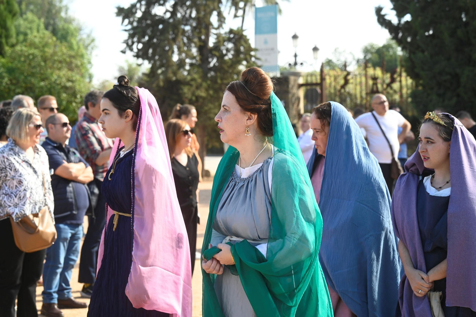 Las fotos de la recreación histórica 'Sangre y arena' en las Jornadas de Cultura Funeraria en Córdoba