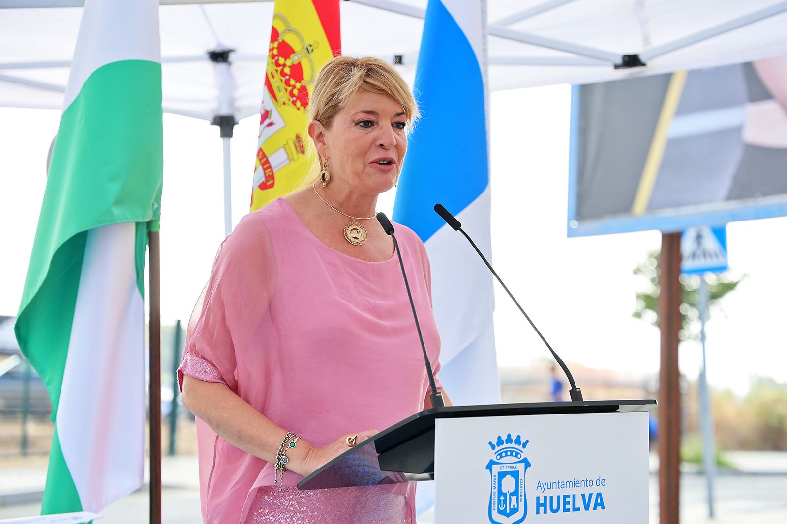 Imágenes del inicio de las obras de urbanización del Ensanche Sur