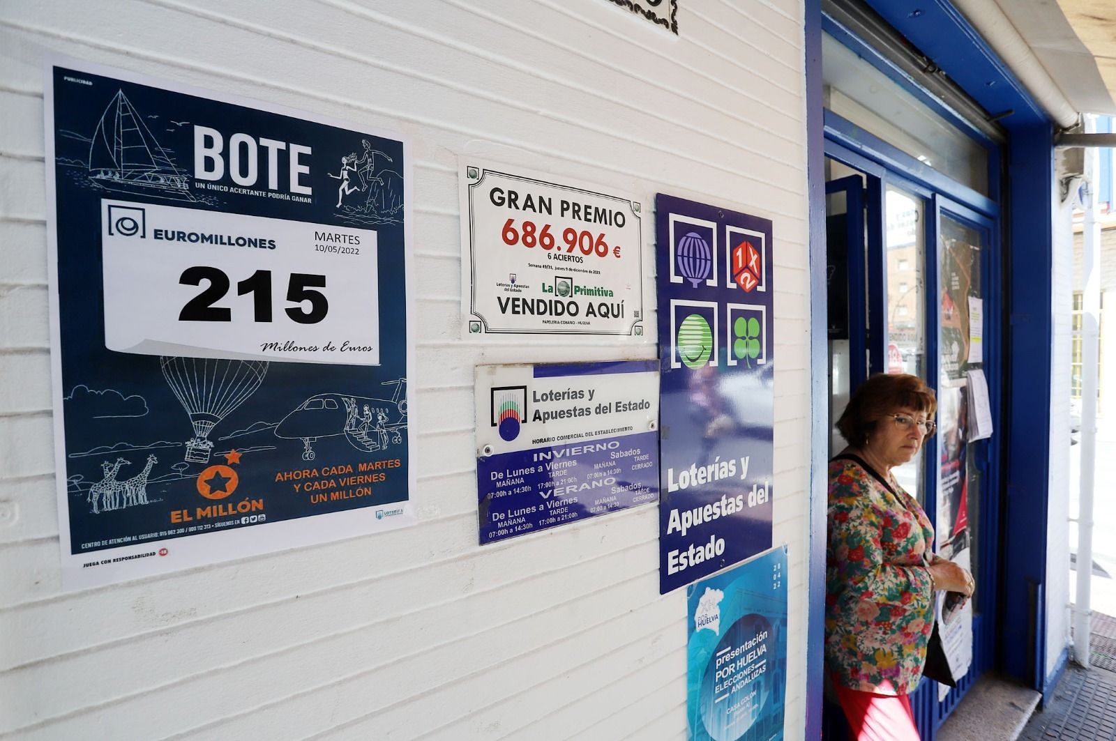 El  bote puesto hoy en juego del Euromillones.