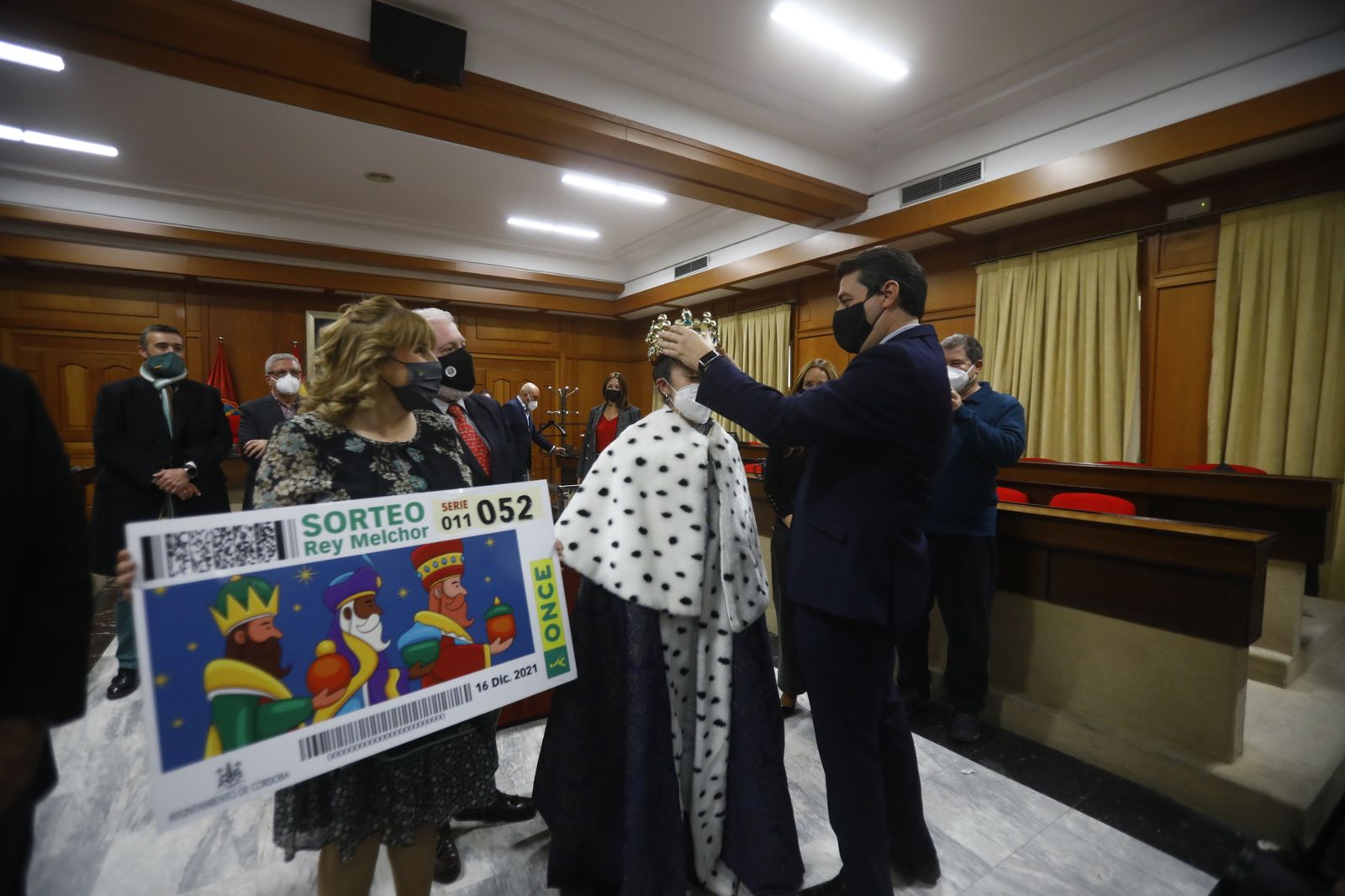 Las fotografías de la ceremonia de elección del Rey Melchor en Córdoba