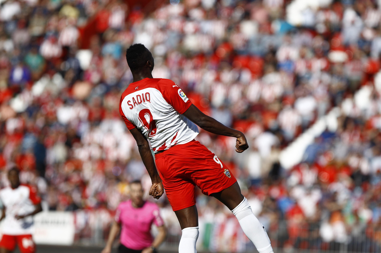 Imágenes del partido U.D. Almería-S.D. Amorebieta