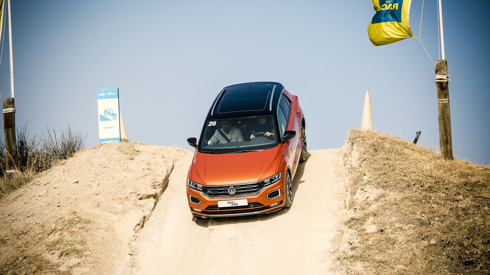 Los cursos también son en conducción todoterreno.