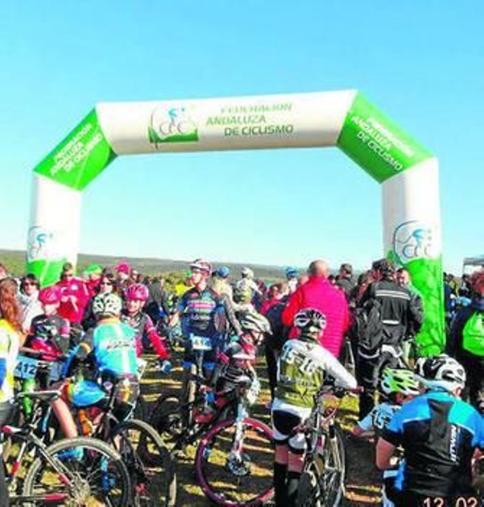 Salida de una de las pruebas del pasado fin de semana en Paterna.