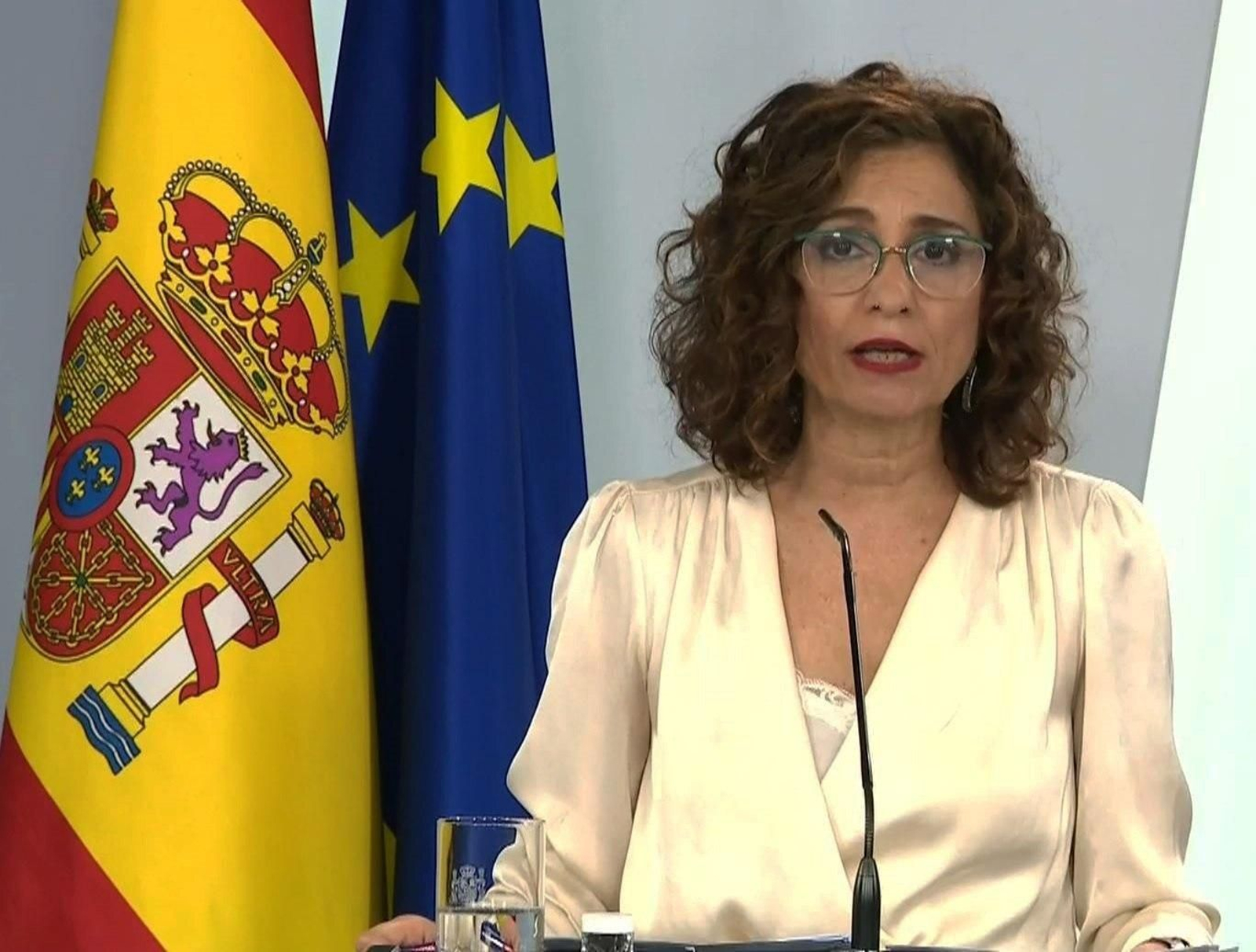 María Jesús Montero, durante el Consejo de Ministros