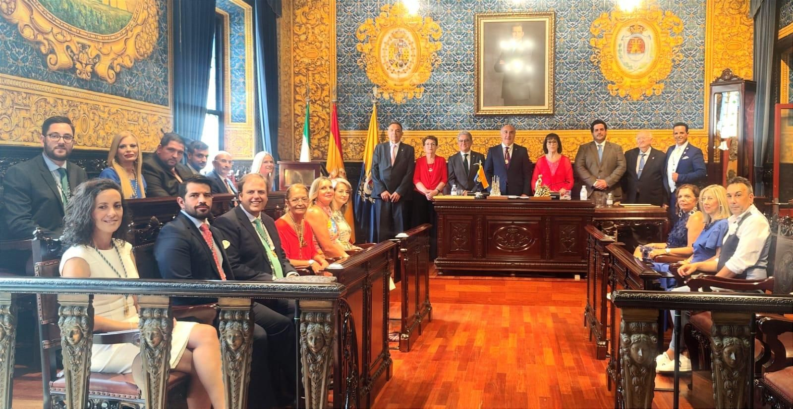 Acto de hermanamiento entre Algeciras y la Casa de Andalucía en Barcelona
