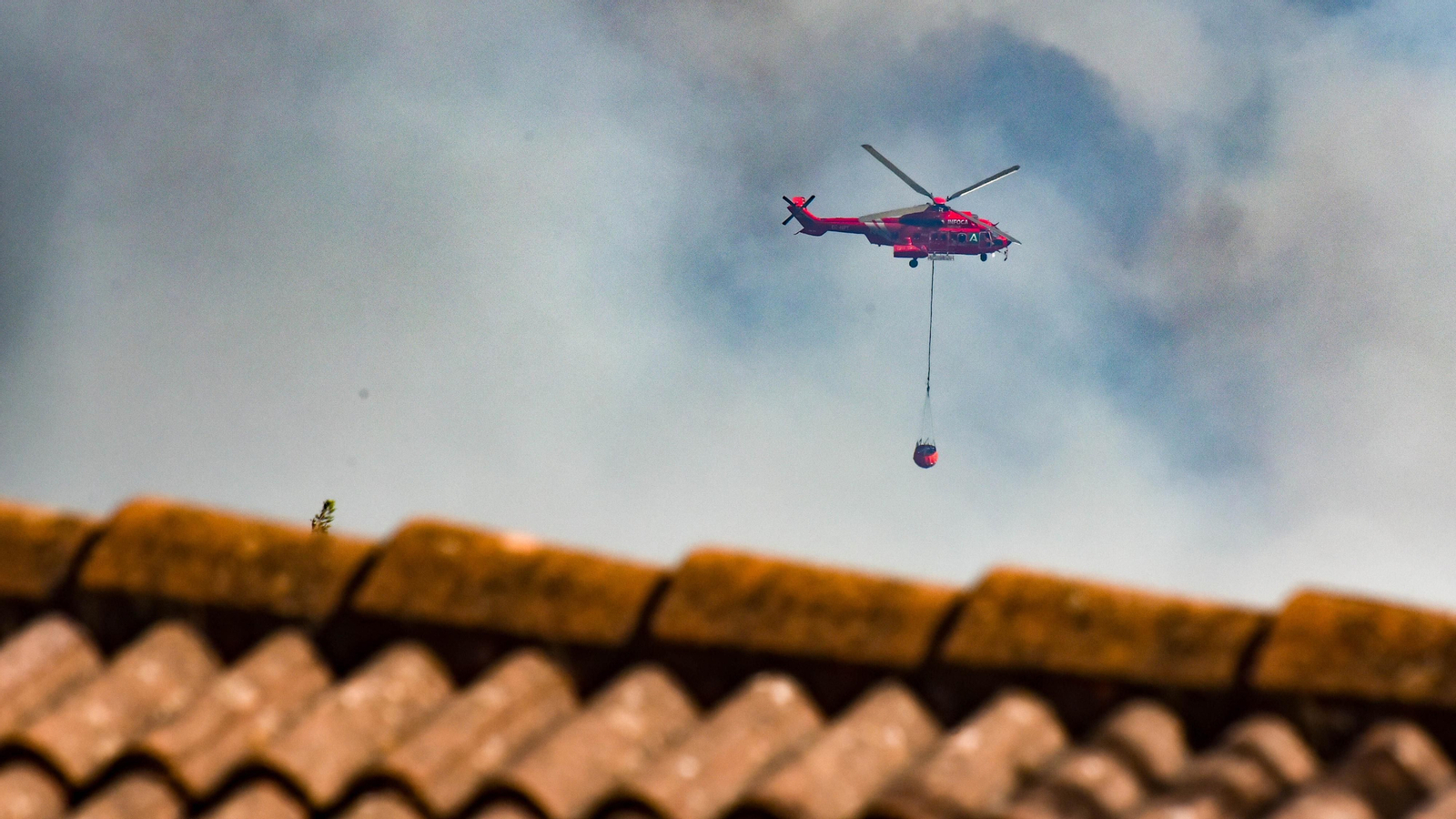 Las fotos del incendio en El Cuartón