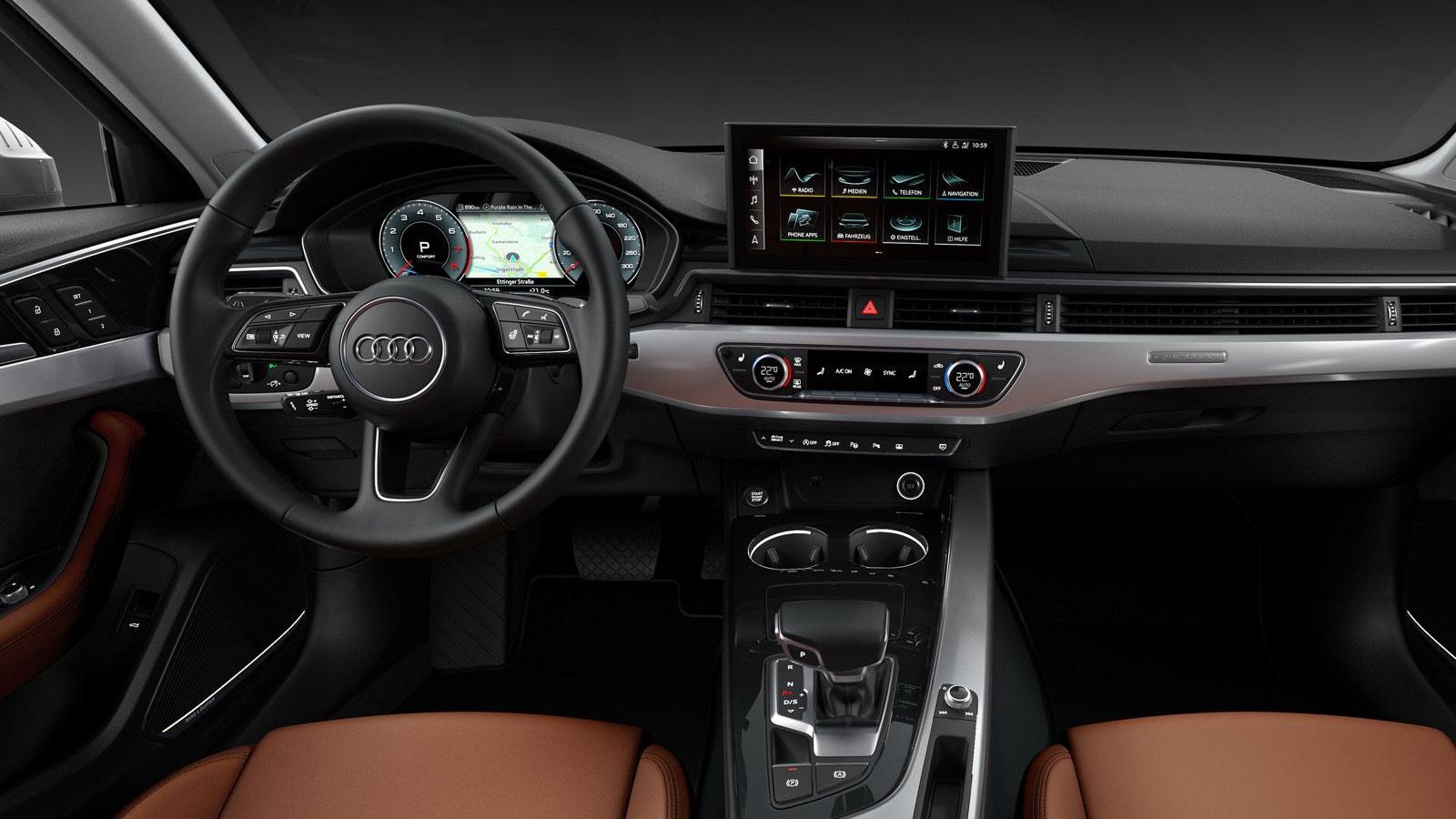 Interior del nuevo Audi A4.