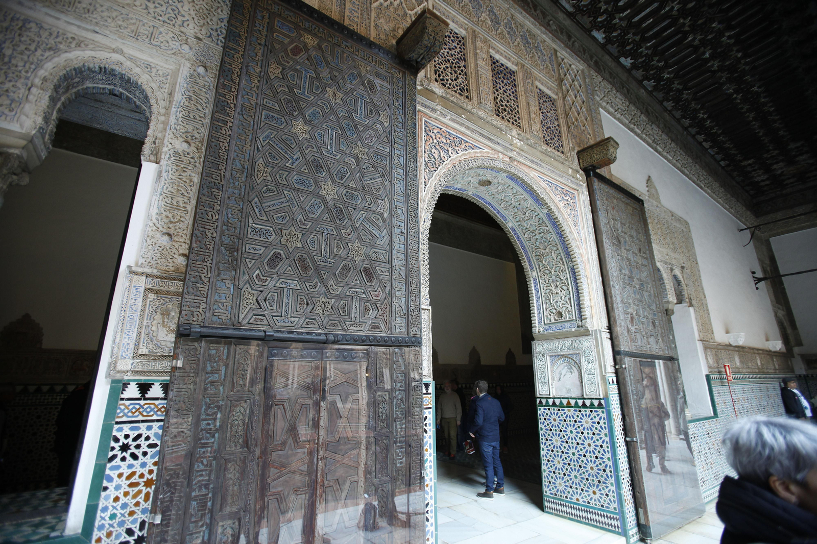 Restauración de las puertas del Patio de las Doncellas en el Alcázar