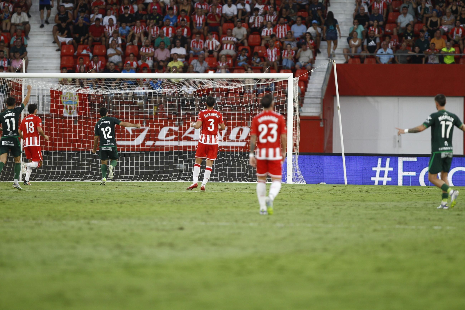 Las mejores fotos del partido U.D. Almería-Racing de Santander