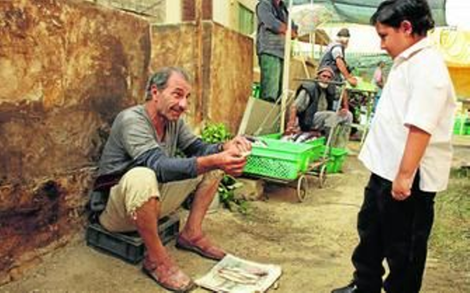Fotograma de la película 'Un cerdo en Gaza' de Sylvain Estibal, rodada en 2011 que se proyecta el 14 de marzo en el Teatro Apolo.
