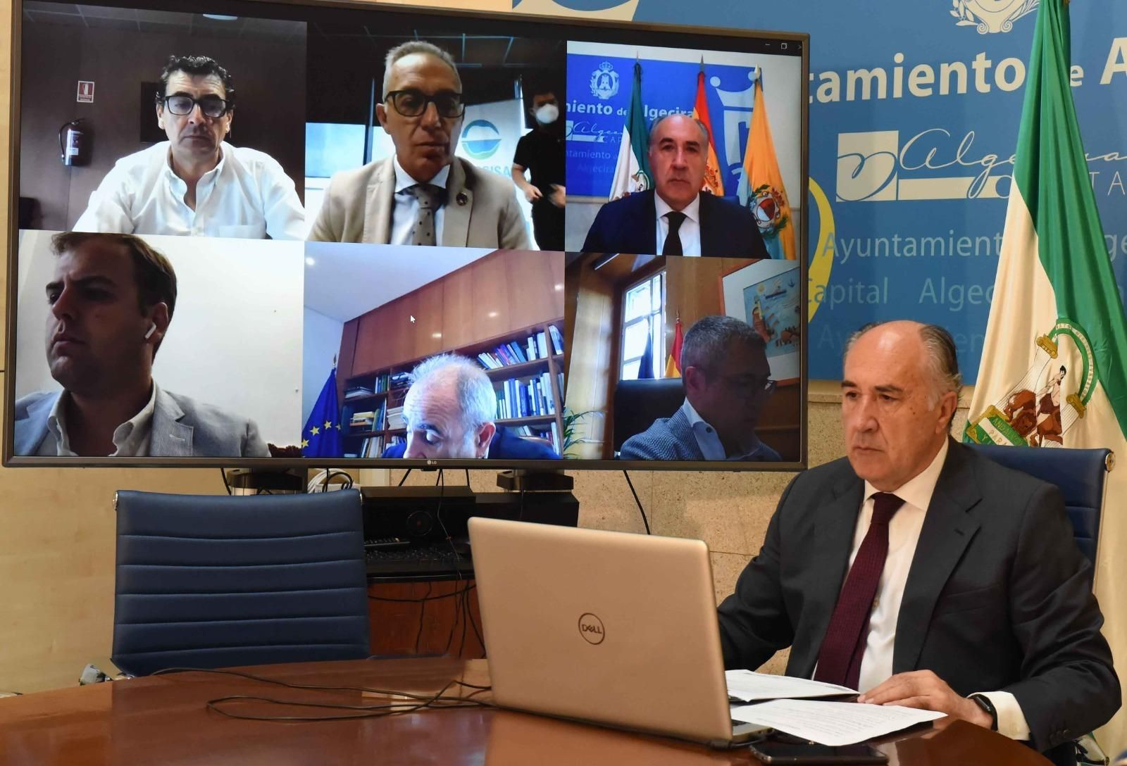 La reunión celebrada este jueves.