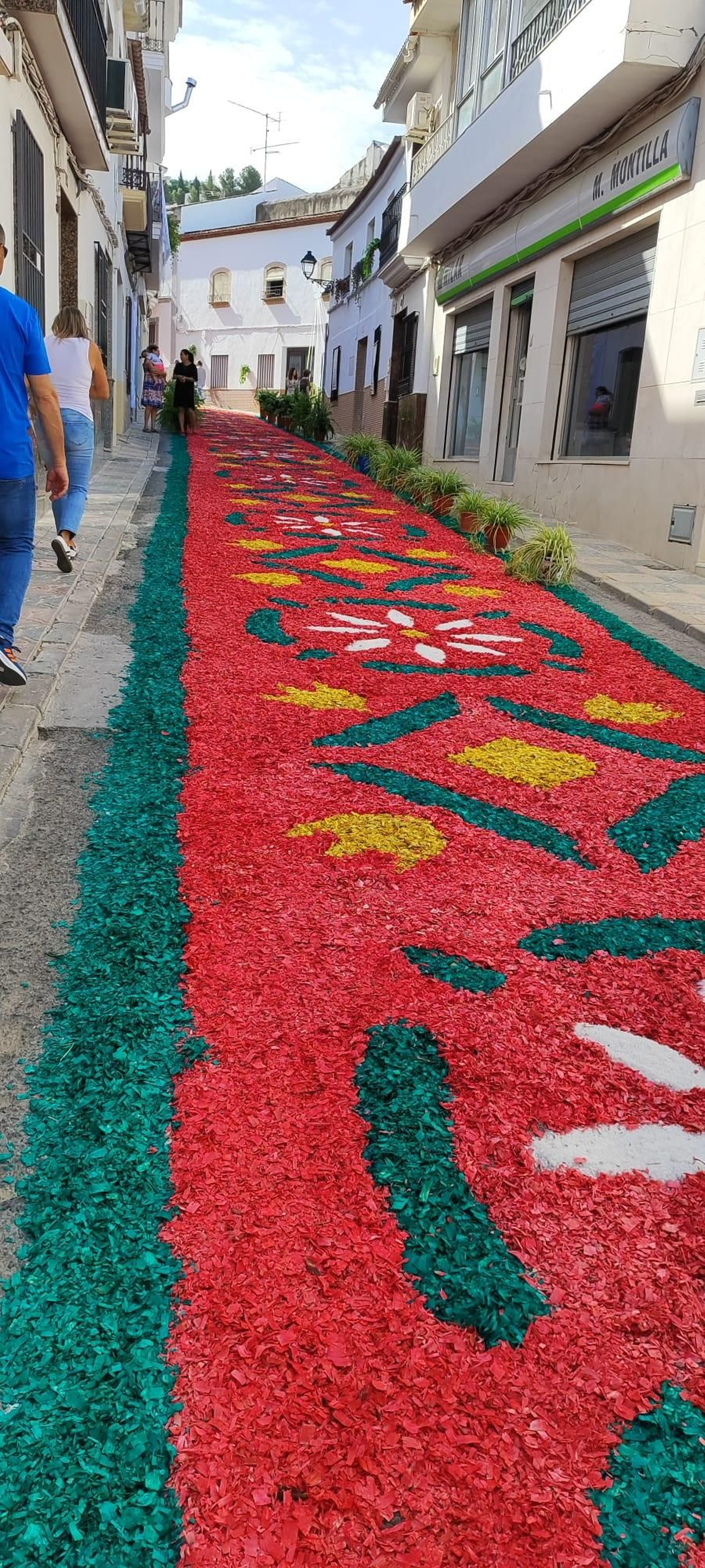 Alfombras del Corpus en Valenzuela Alfombras del Corpus en Valenzuela