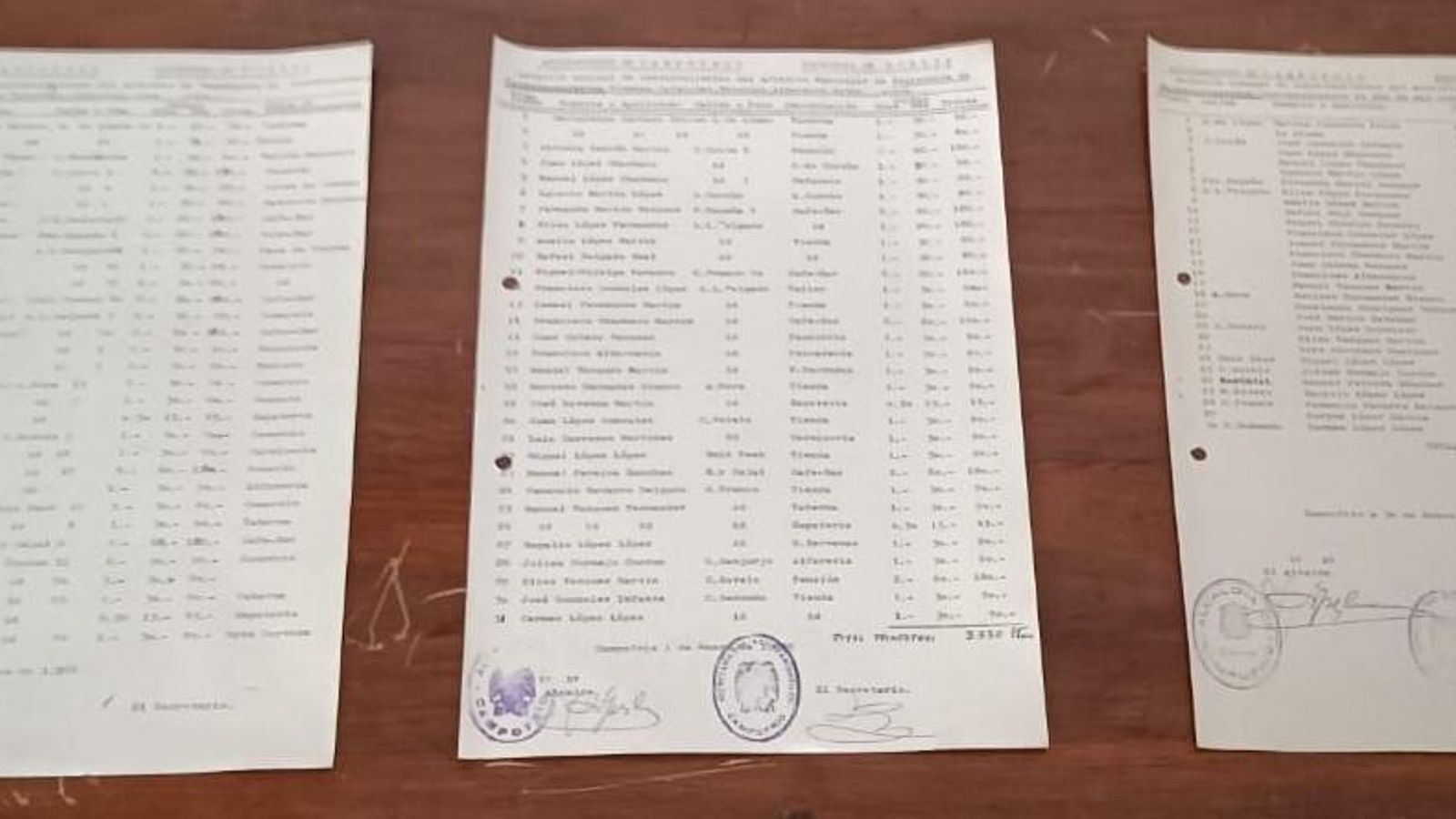 Documentos relativos al mercado de Campofrío.