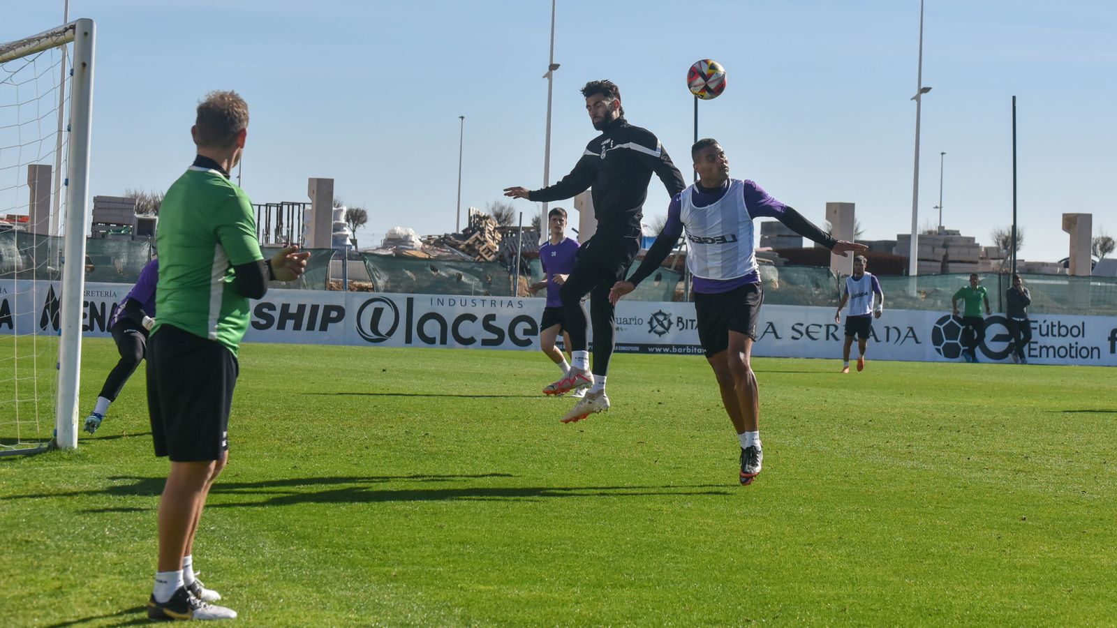 Las fotos del entrenamiento de la Balona previo a la visita del líder Yeclano