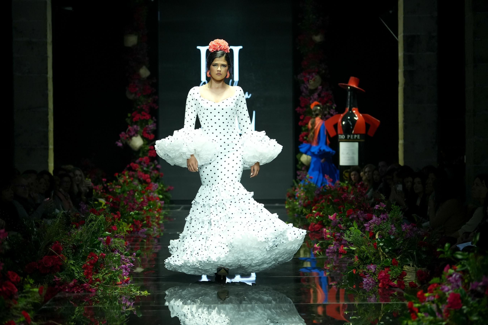 Desfile de Rocío Lama en la Pasarela Flamenca Tío Pepe Jerez 2024