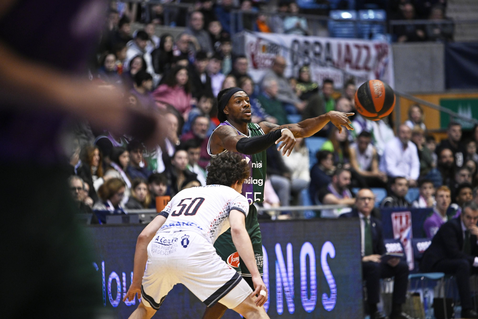 El Obradoiro - Unicaja, en fotos