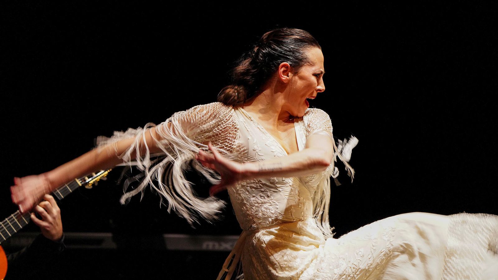 Otro instante del espectáculo 'Abril', de Lucía 'La Piñona'.