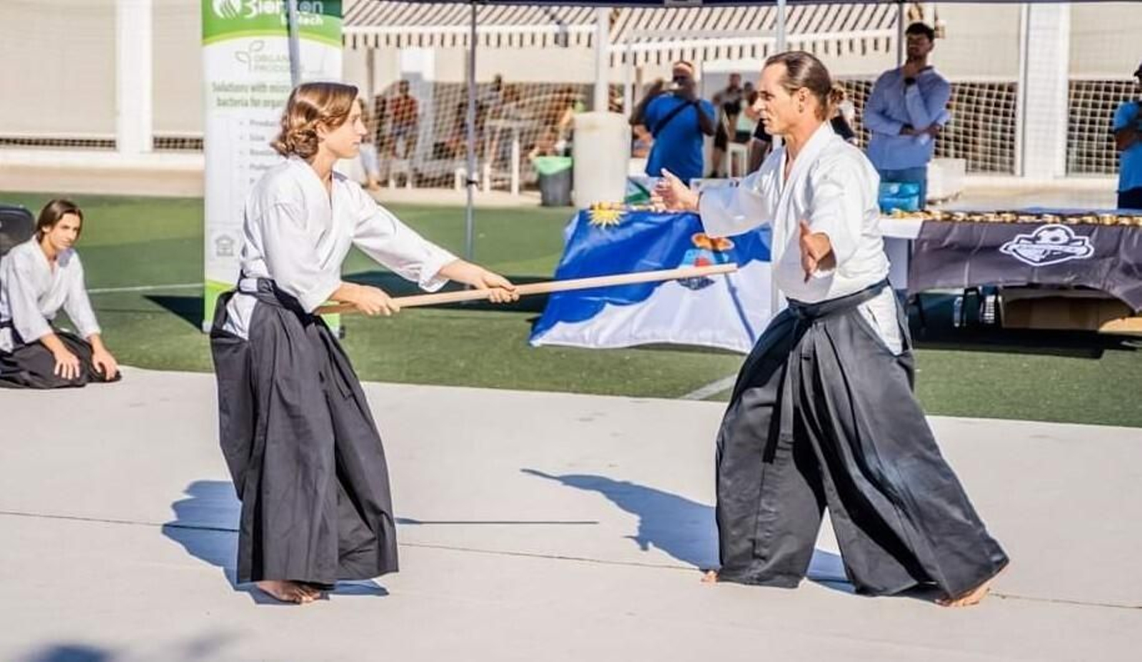 José Pablo Martín, a la derecha de la imagen, representará a España en Riad