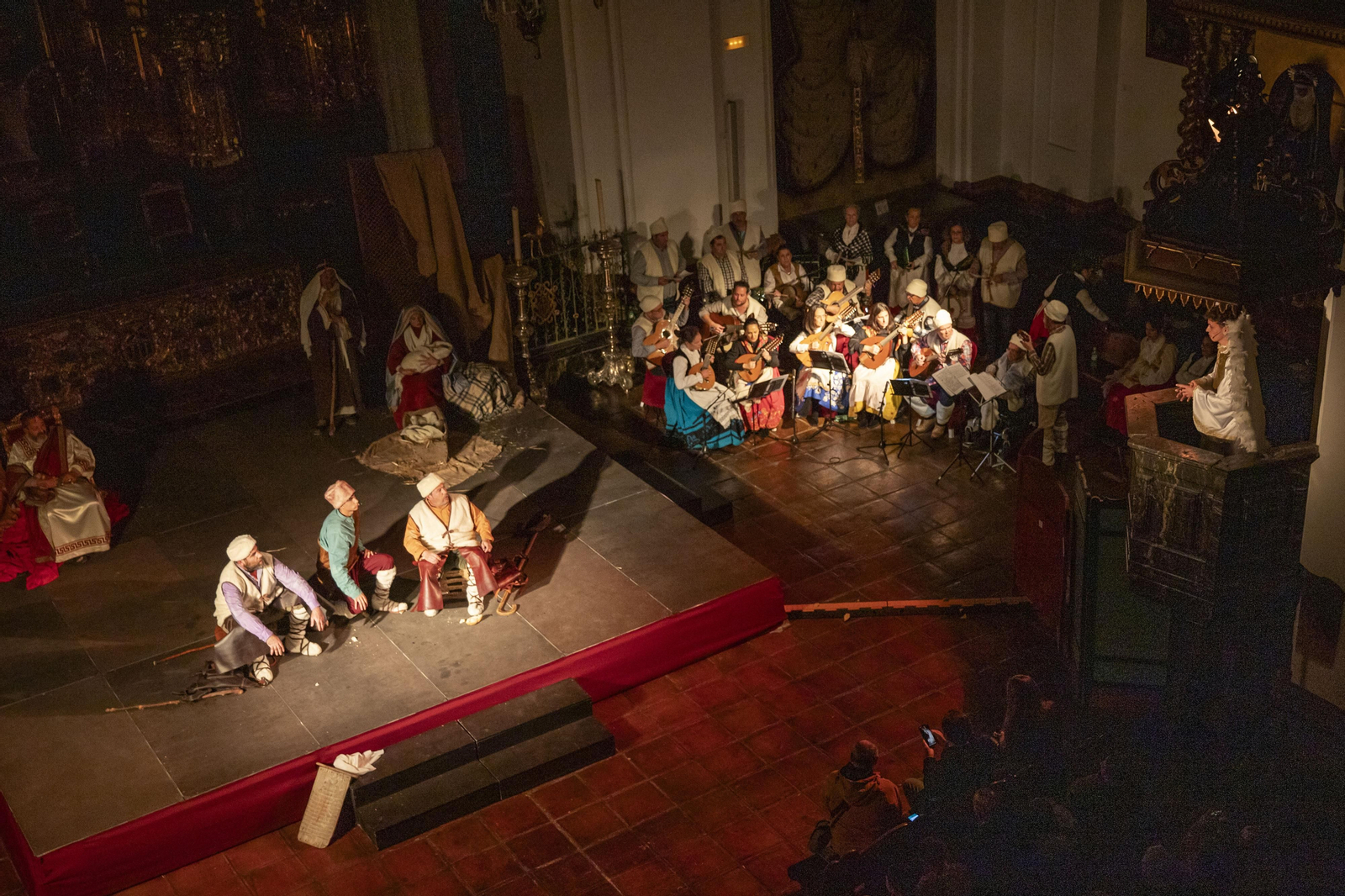 La representación de 'Los coloquios de la infancia de Jesús’ de Alcaracejos, en imágenes