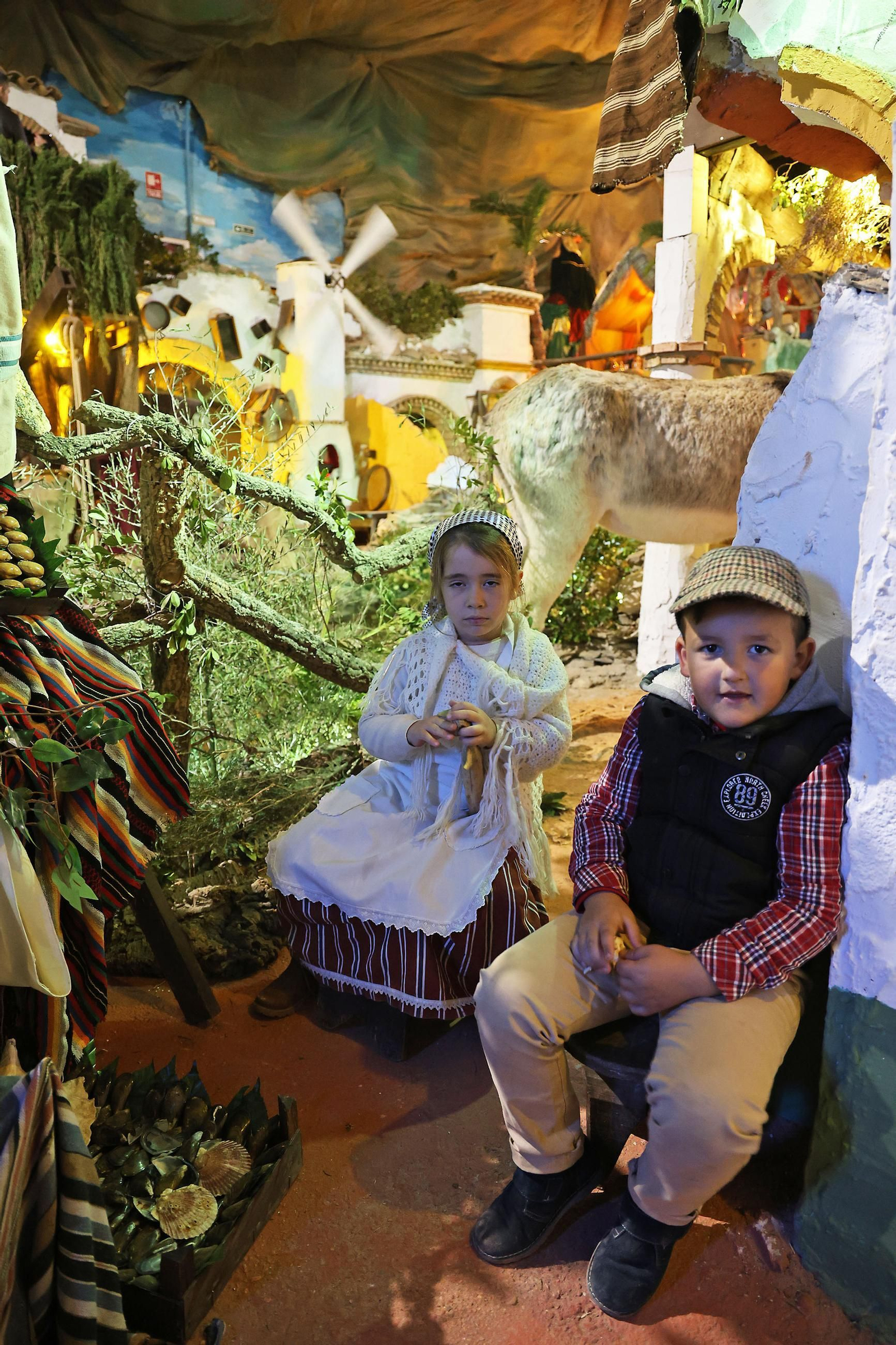 Las imágenes del Belén Viviente de Beas