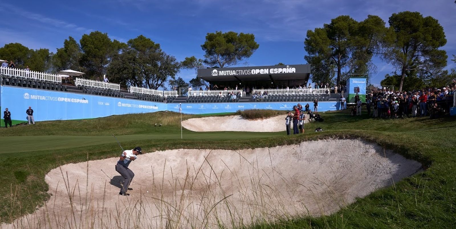 Jon Rahm, durante su vuelta en Madrid.