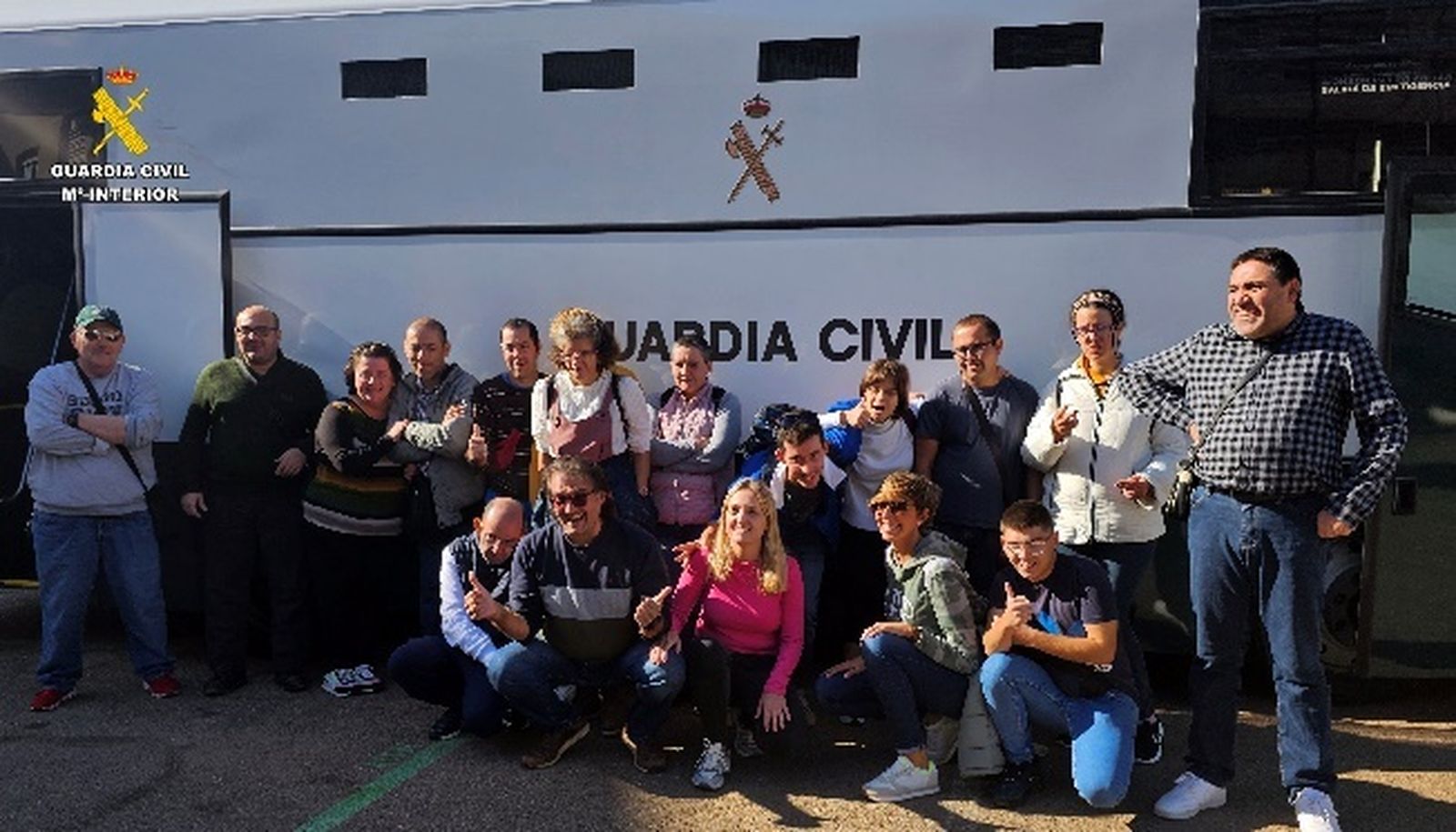 Casi 200 personas con discapacidad intelectual conocen la realidad de la Guardia Civil