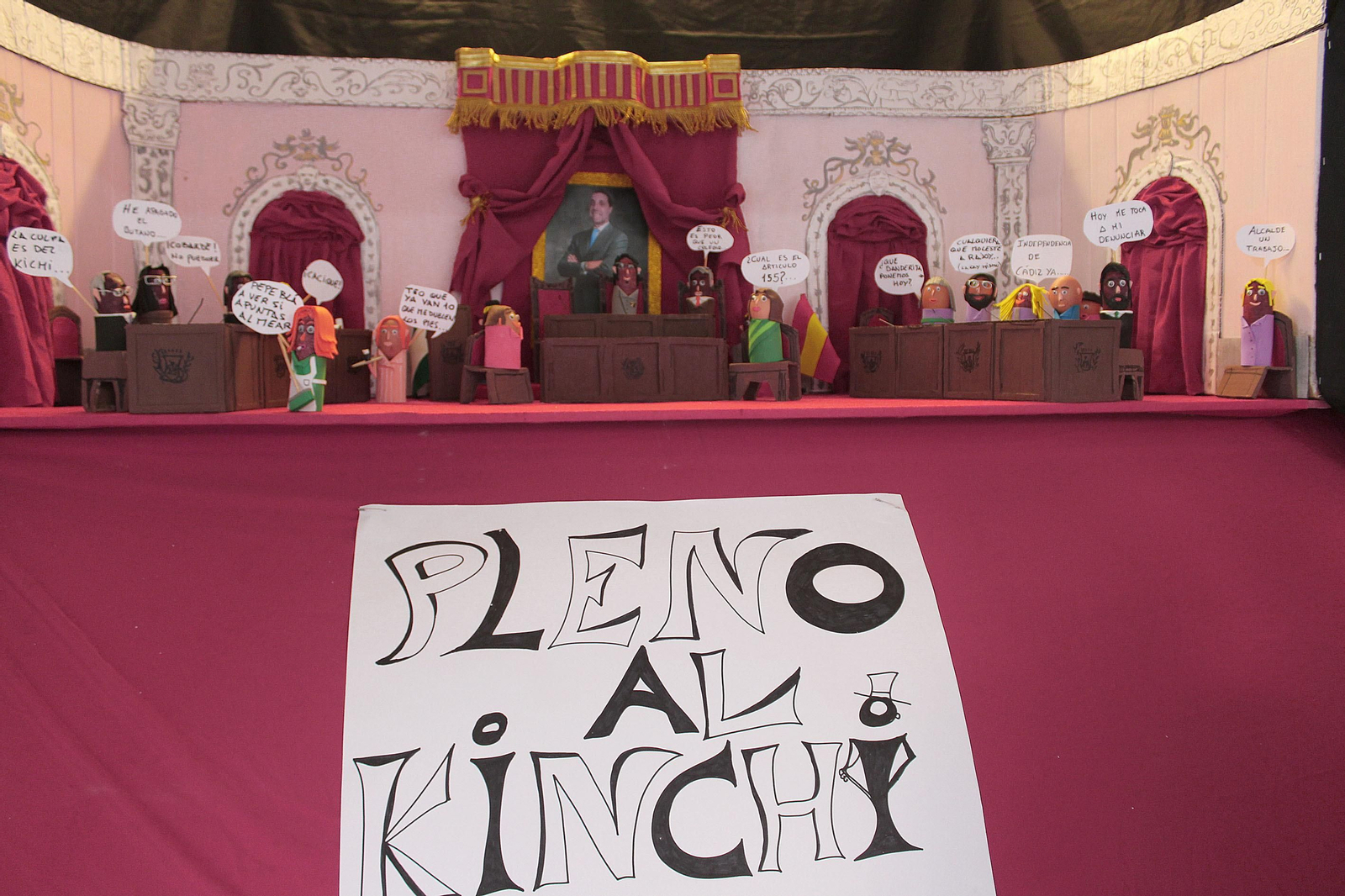 Las imágenes de la fiesta de los Tosantos en el Mercado Central