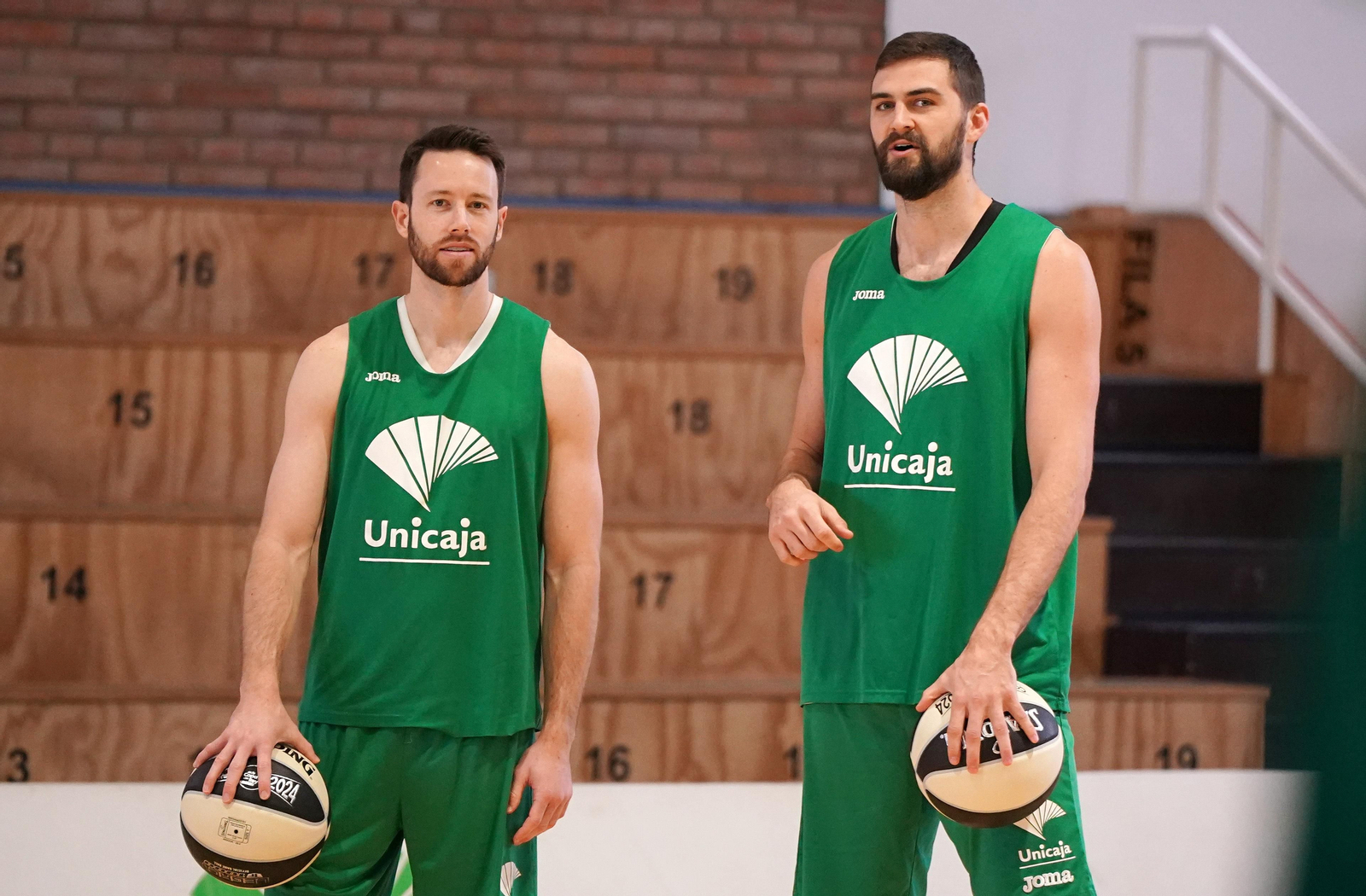 El Unicaja se entrena en Los Guindos en la víspera del debut en la Copa del Rey