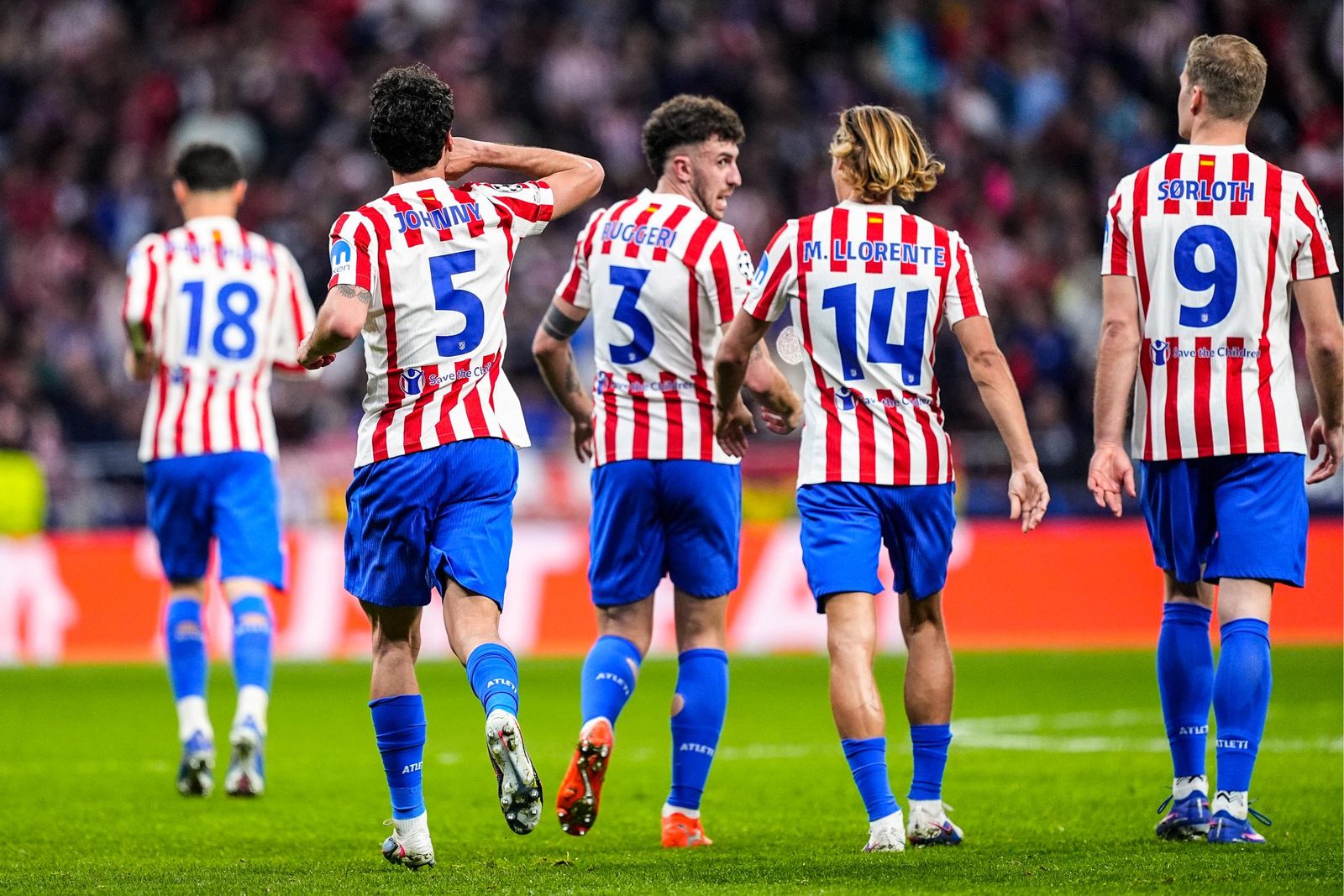 Las fotos del Atlético de Madrid - Brujas