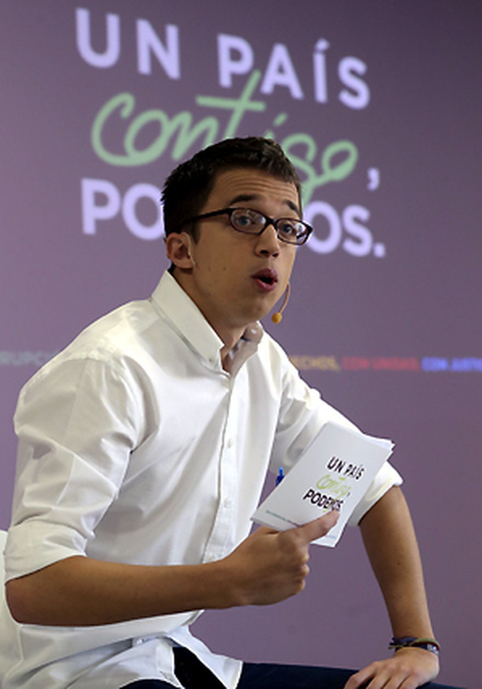 Íñigo Errejón.  Foto: EFE