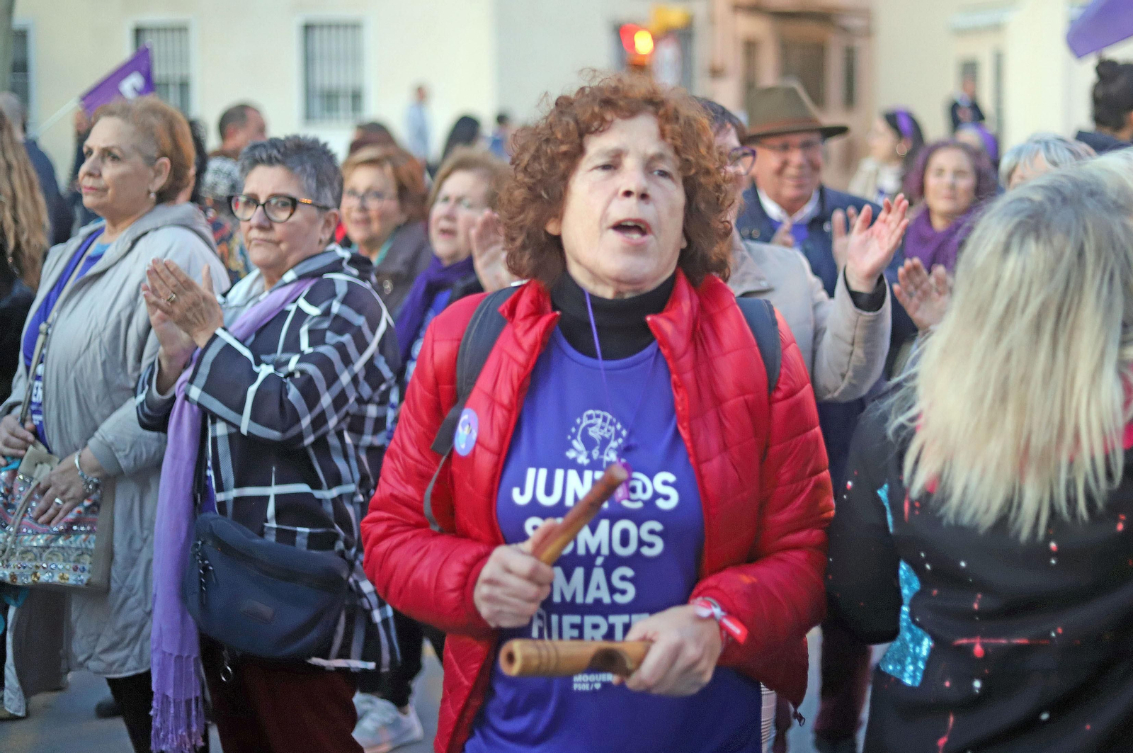 Imágenes de la manifestación del 8 de marzo, Día Internacional de la Mujer