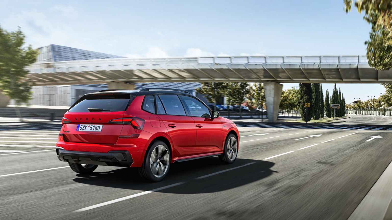 Las abundancia de ayudas a la conducción son una de las señas de identidad del Kamiq respecto a la competencia.