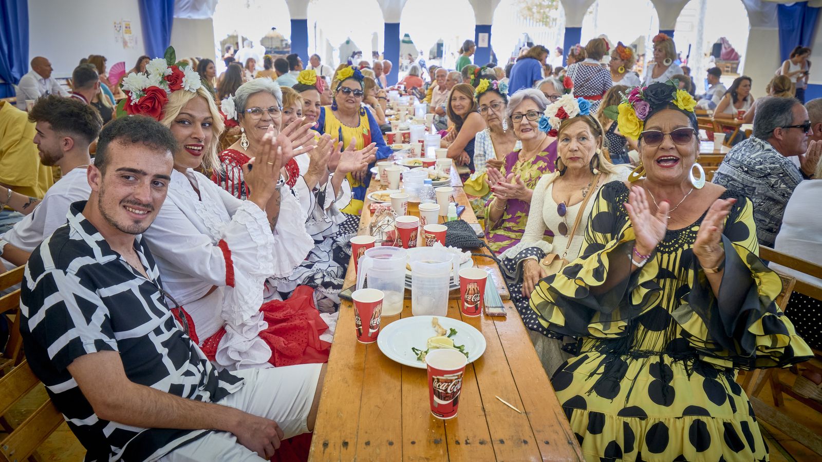 Imagen del primer día de la Feria de Puerto Real 2022