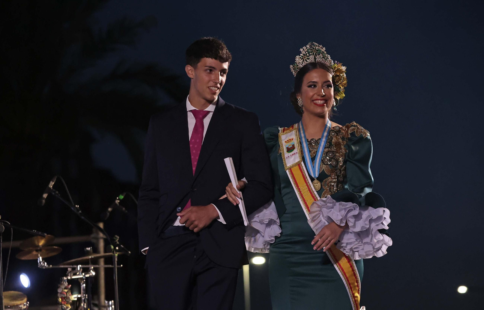 Fotos de la coronación de la Feria de La Línea 2024