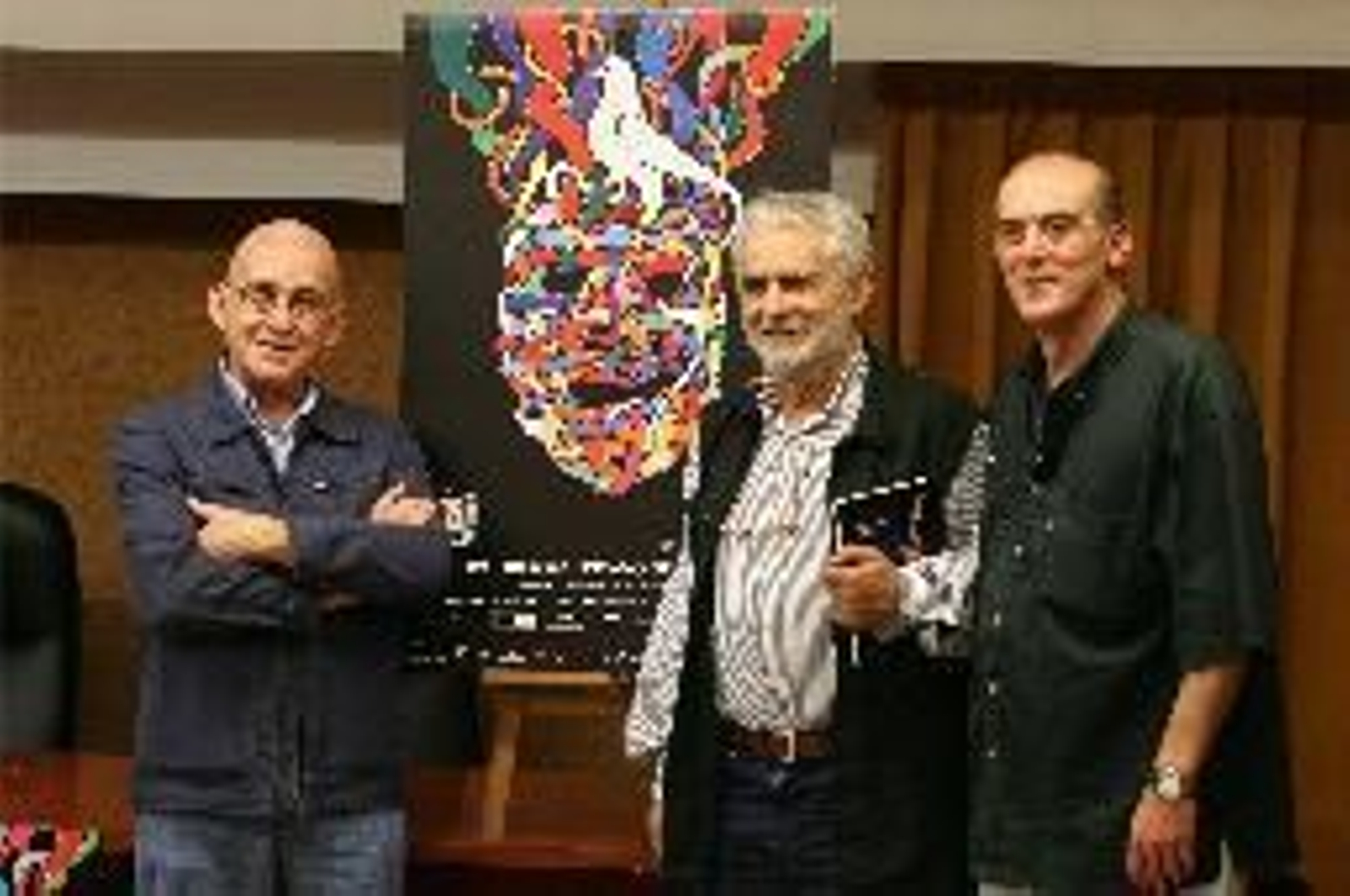 José Sanchis Sinisterra, Juan Margallo y Pepe Bablé, en la XX edición del FIT.