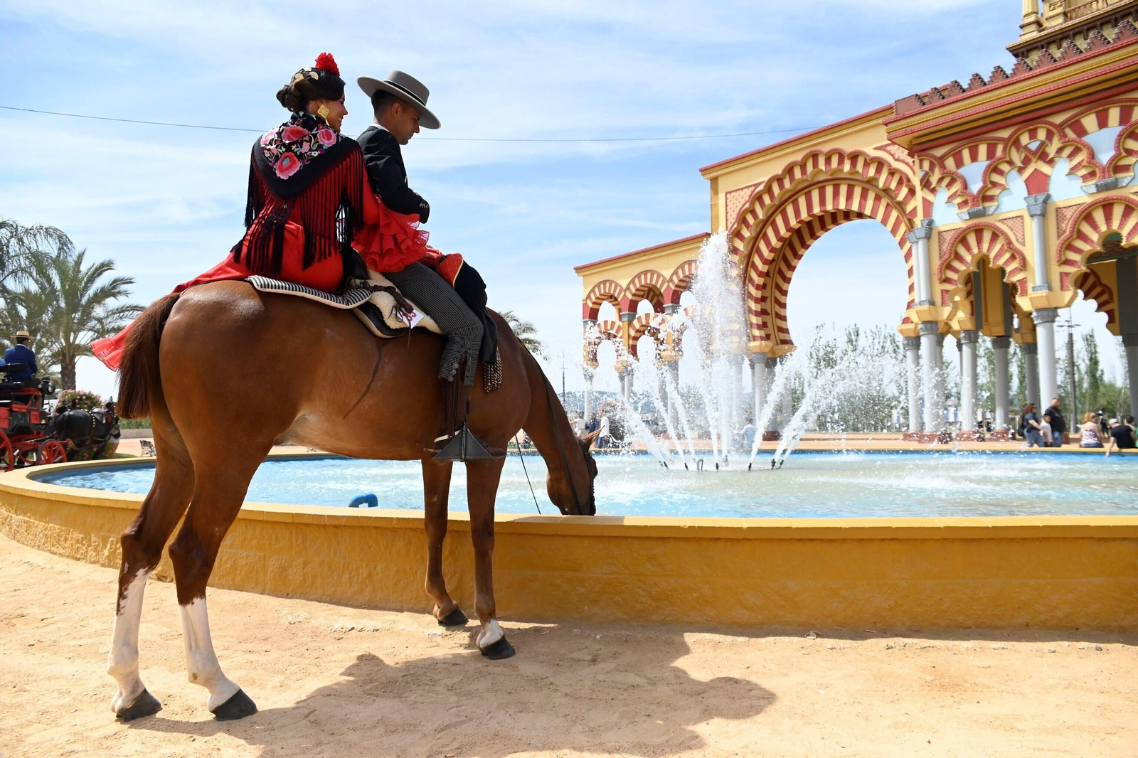 Las imágenes del jueves de la Feria de Córdoba Las imágenes del jueves de la Feria de Córdoba