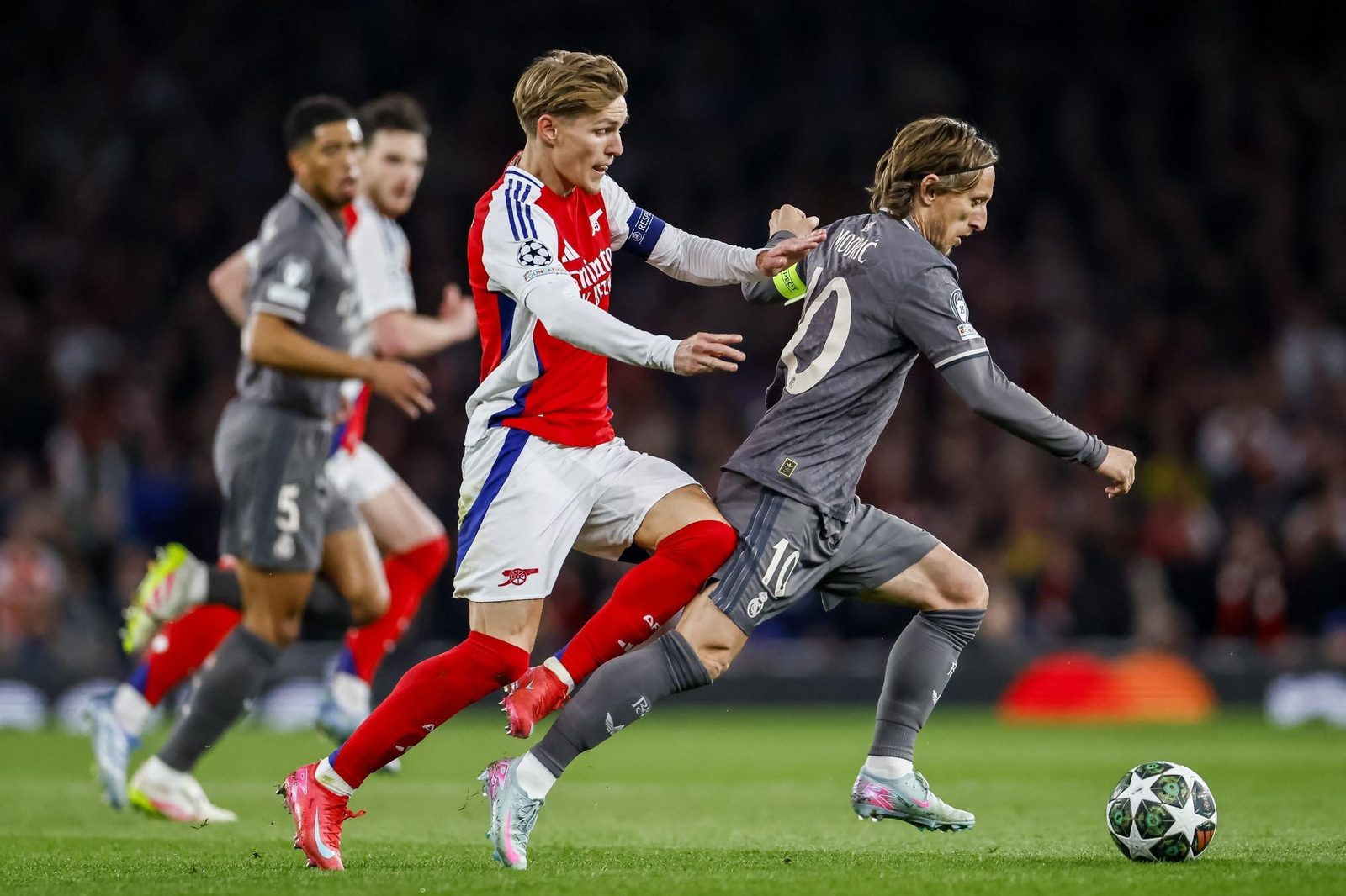 Las mejores fotos del Arsenal - Real Madrid