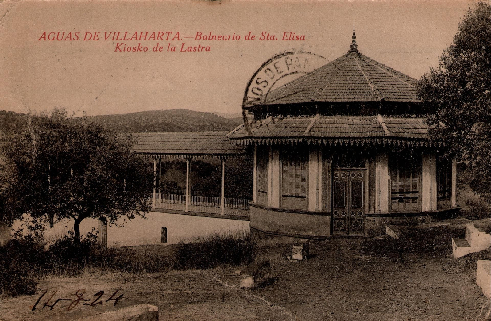 Los antiguos balnearios de Villaharta, en fotografías