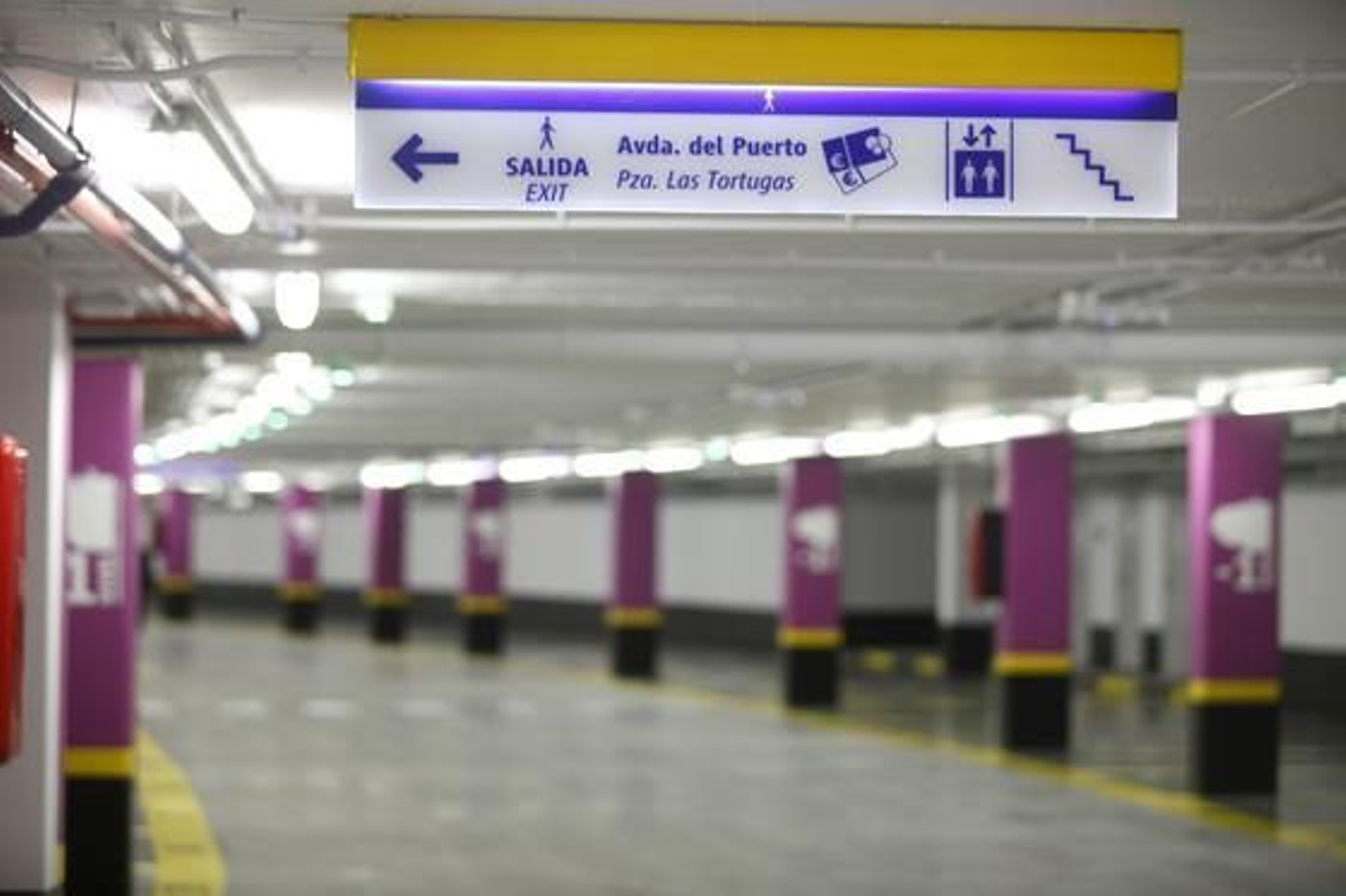 Teófila Martínez inaugura la ampliación del parking de Canalejas. 

Foto: Jesus Marin