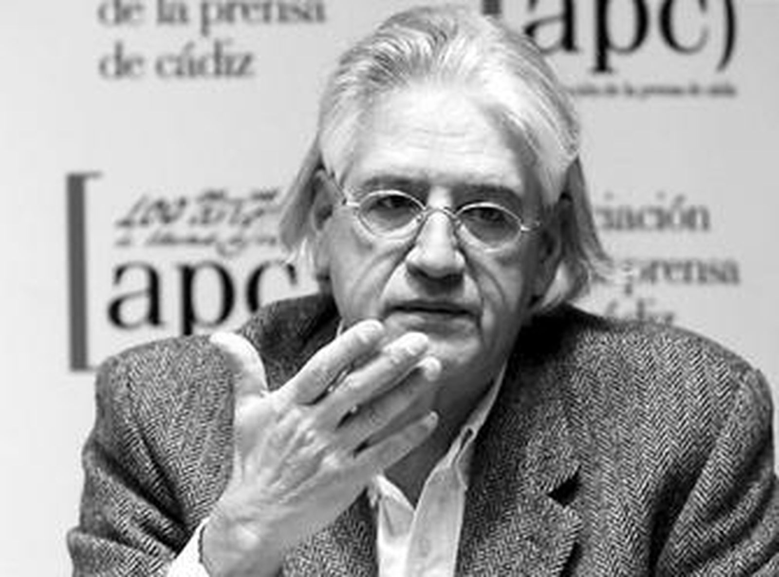 Patricio Guzmán, ayer en la Asociación de la Prensa de Cádiz.