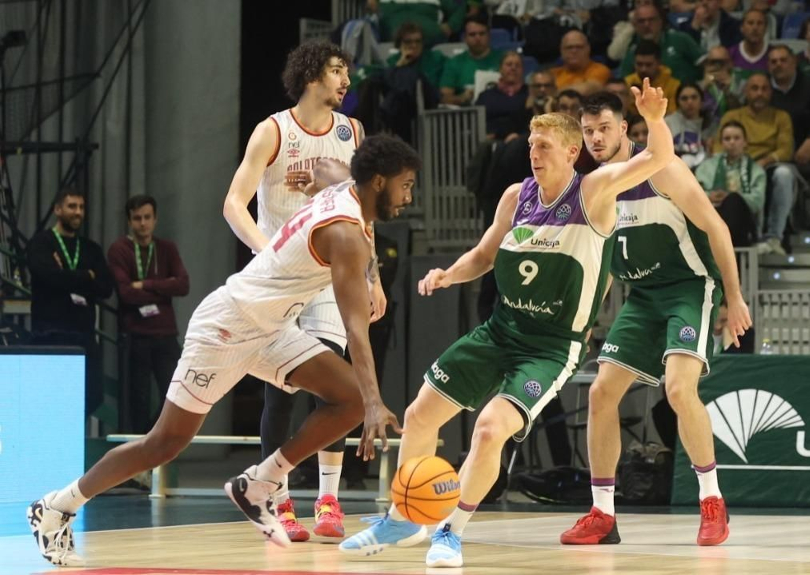Las fotos del Unicaja-Galatasaray