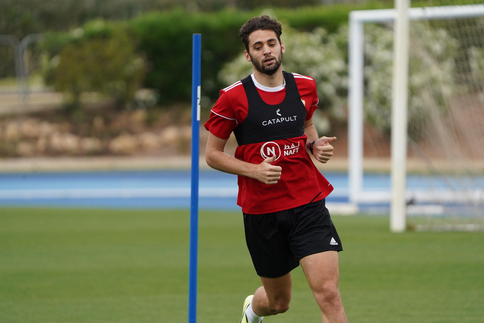 Entrenamiento de la UDA, viernes 15 de mayo.
