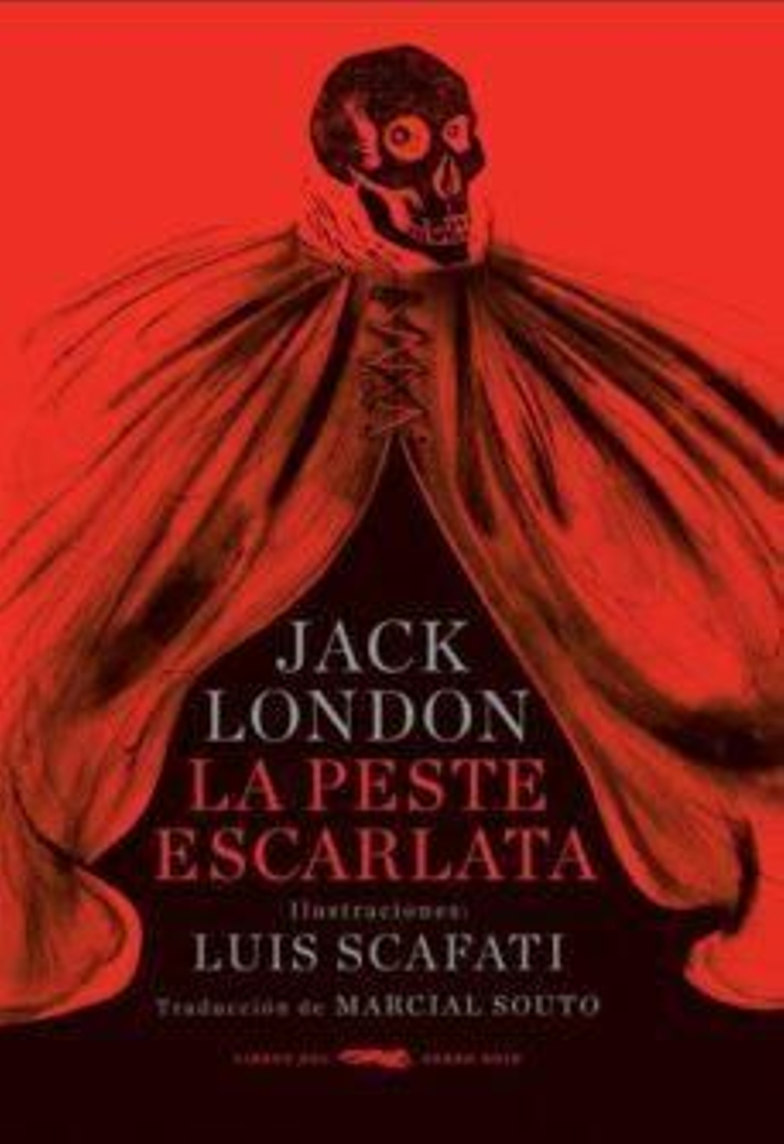 Portada de 'La peste escarlata'
