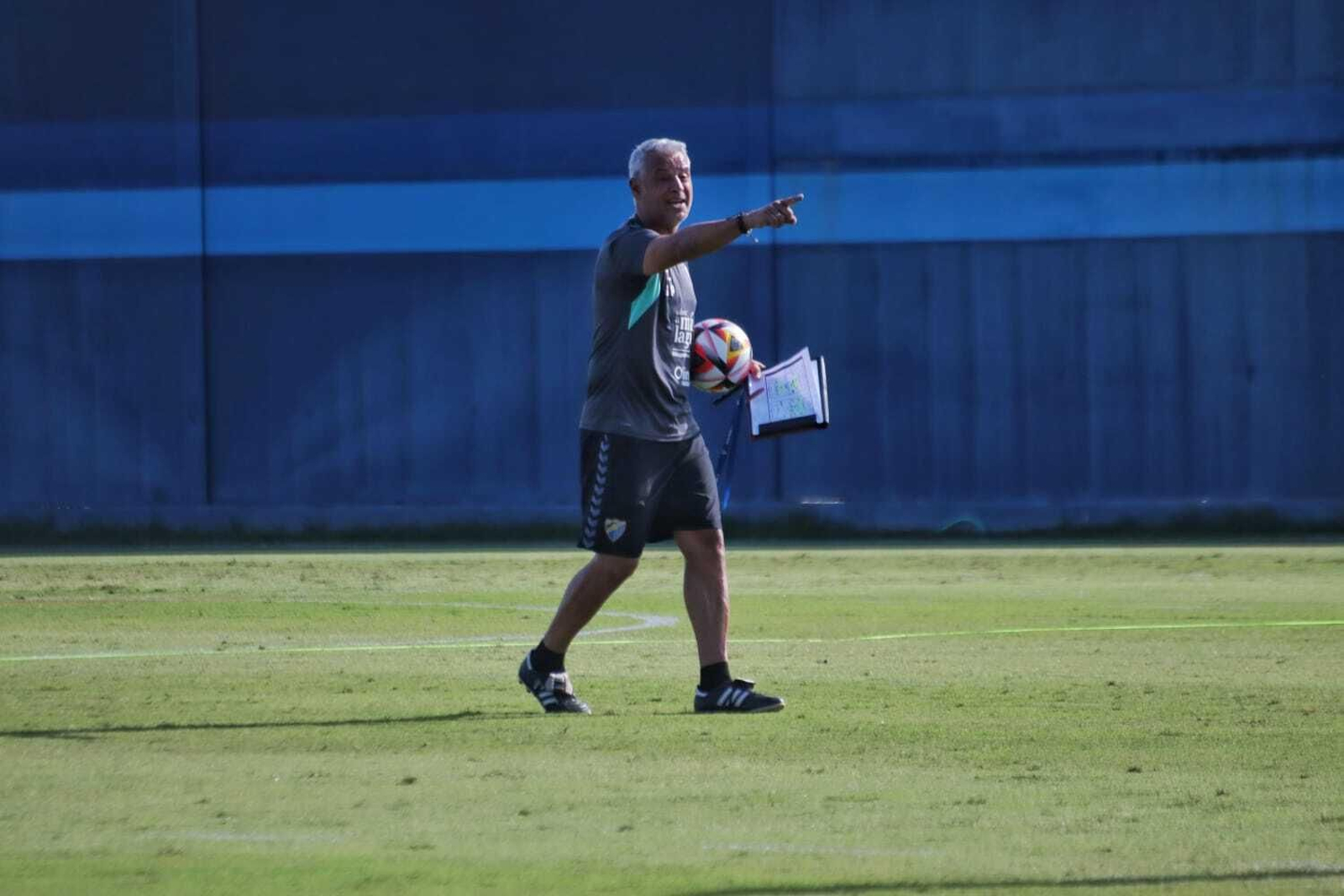 El entrenamiento del Málaga CF, en fotos