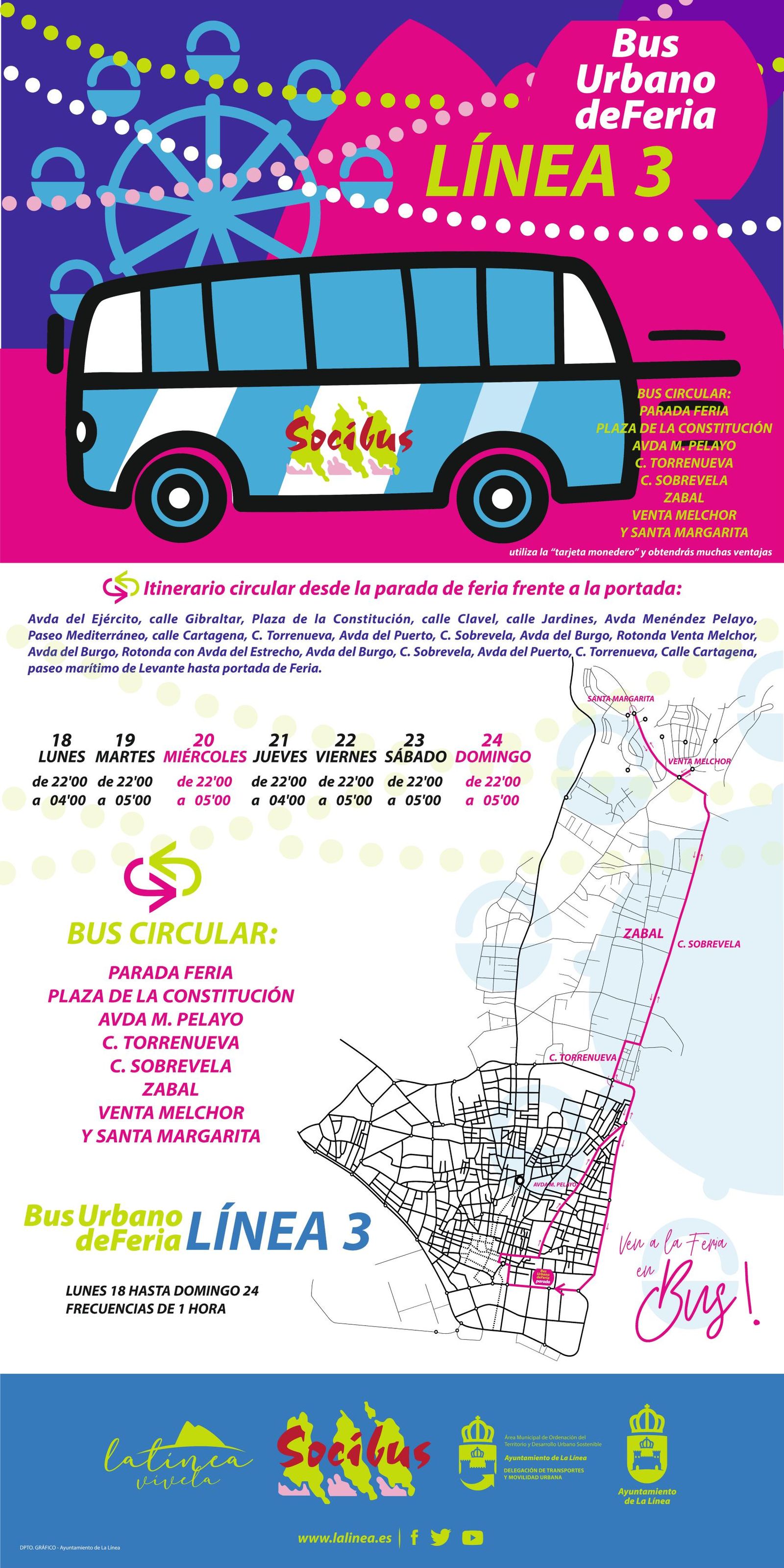 Itinerario del circular