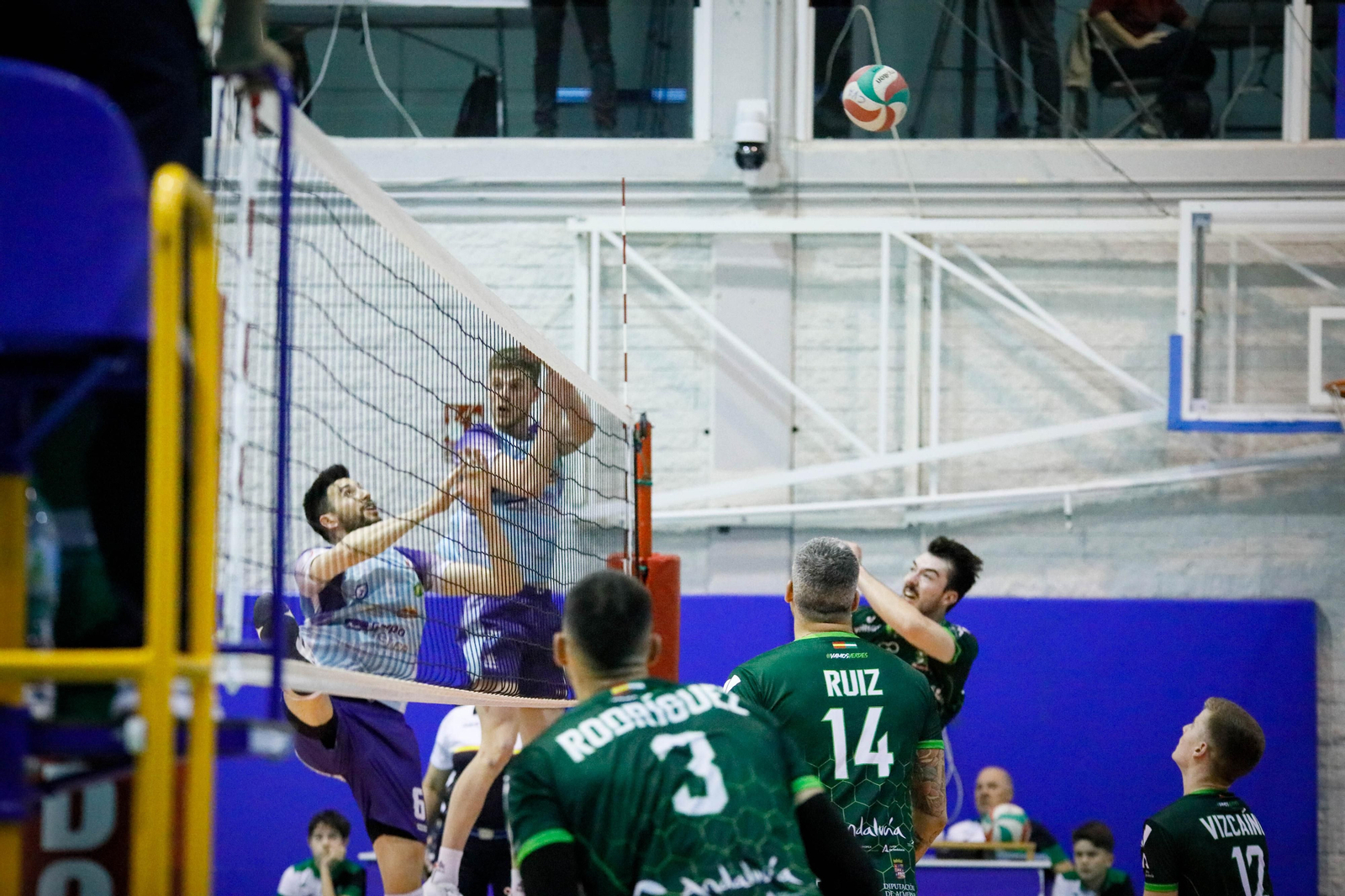 Imágenes del partido entre Unicaja Almería y Grupo Herce Soria