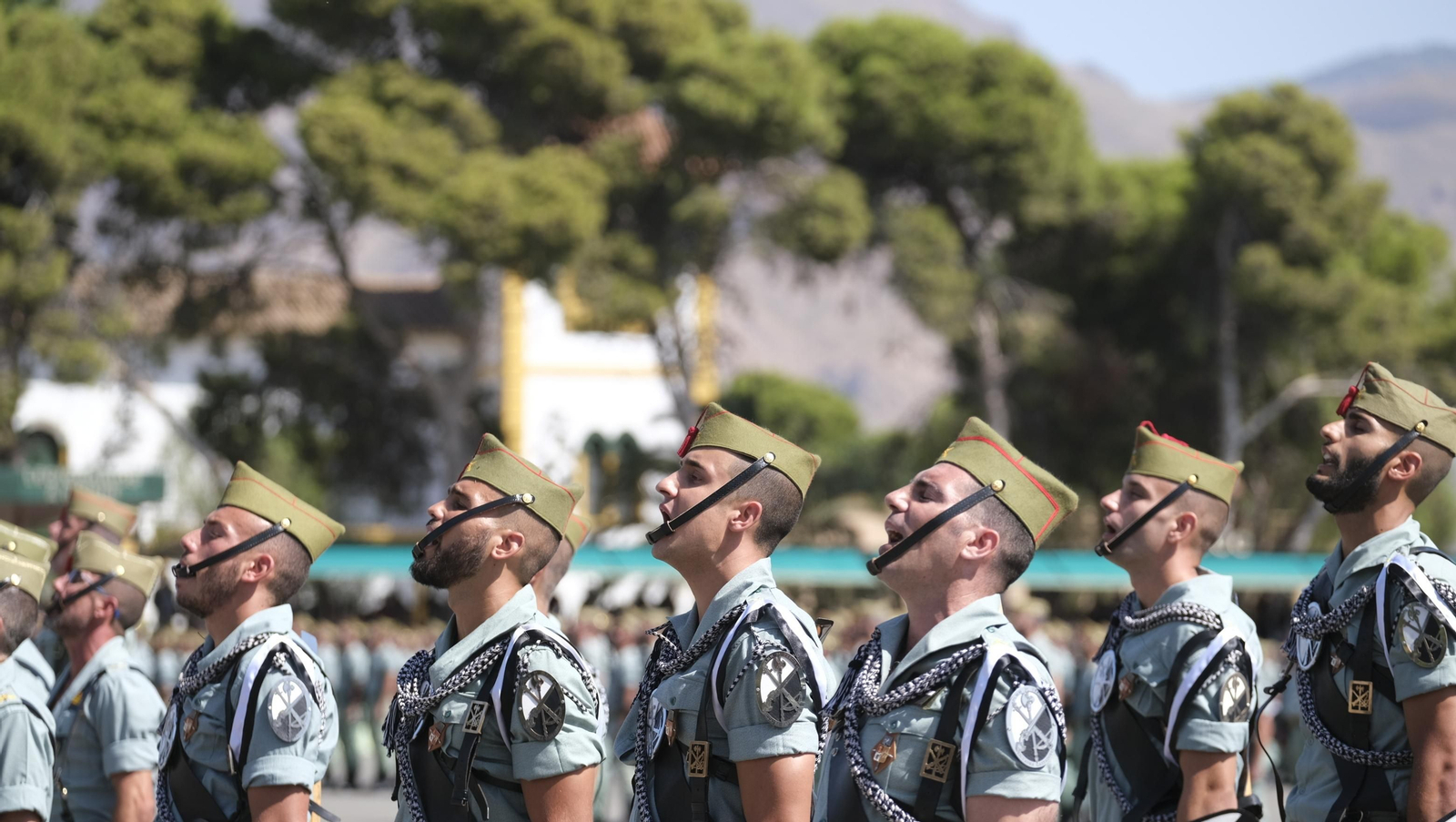 Imágenes del 102 aniversario de La Legión en Almería